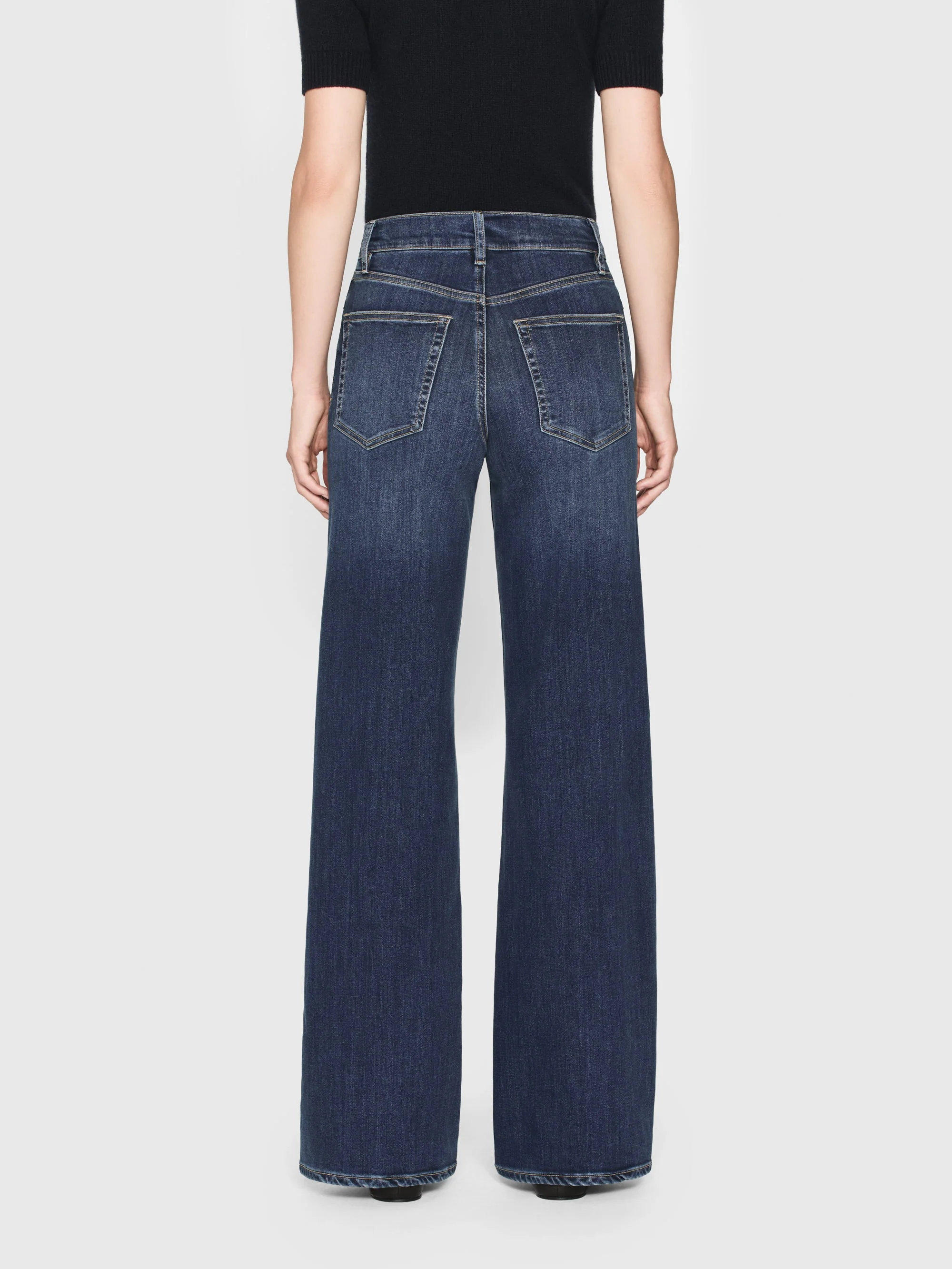 FRAME - Le Slim Palazzo Long - Image 7