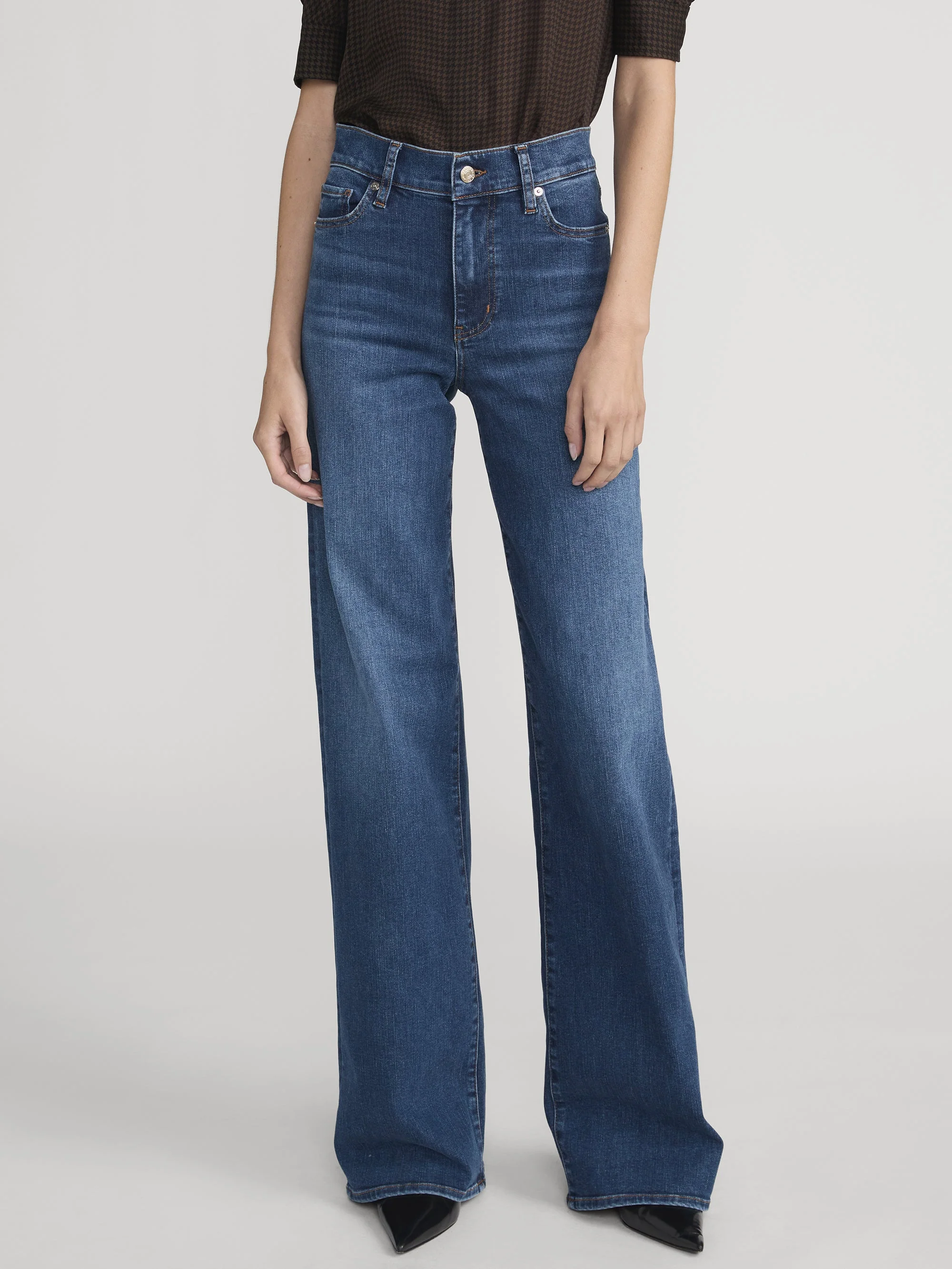 FRAME - Le Slim Palazzo Long - Image 3