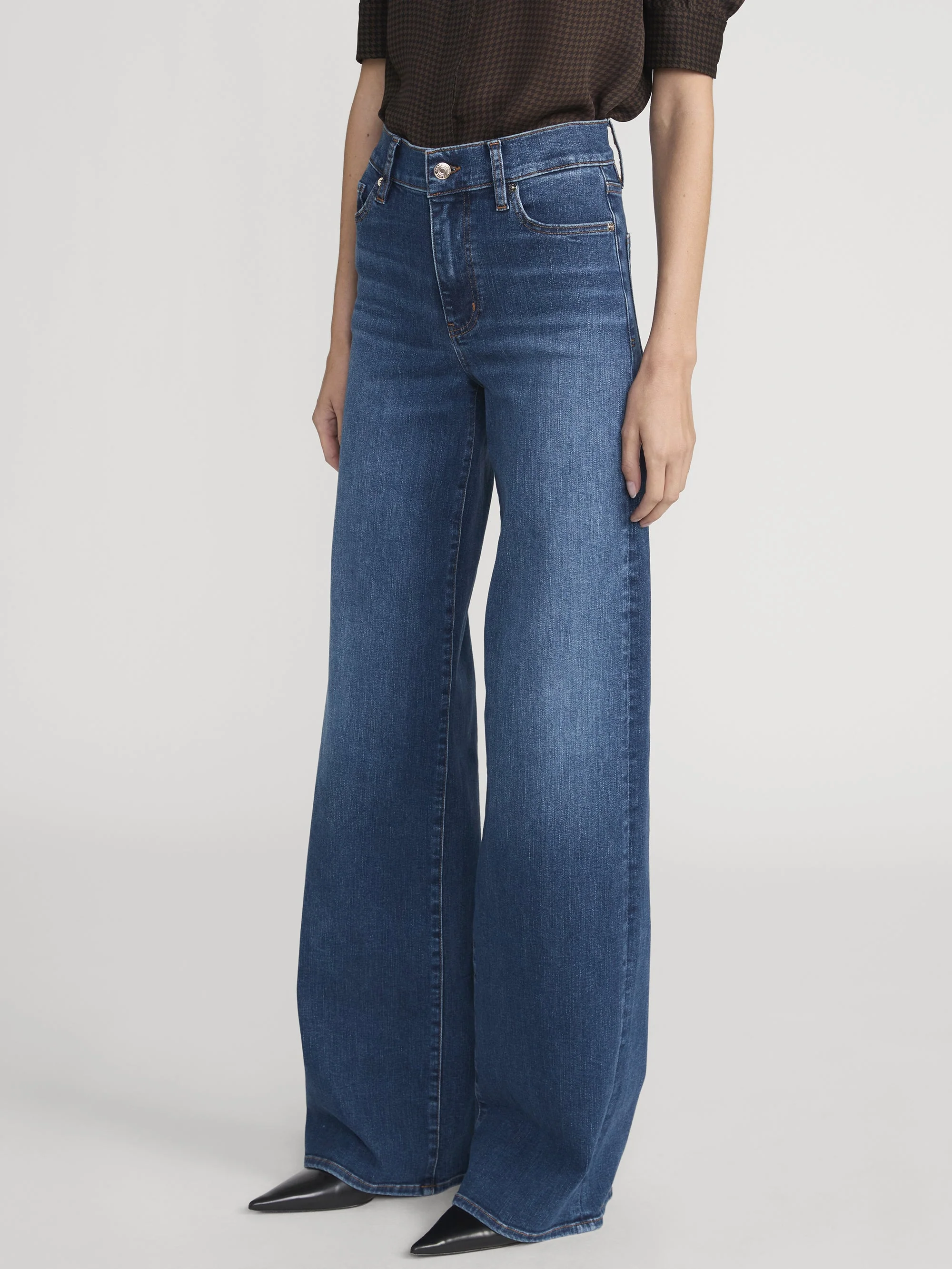 FRAME - Le Slim Palazzo Long - Image 5