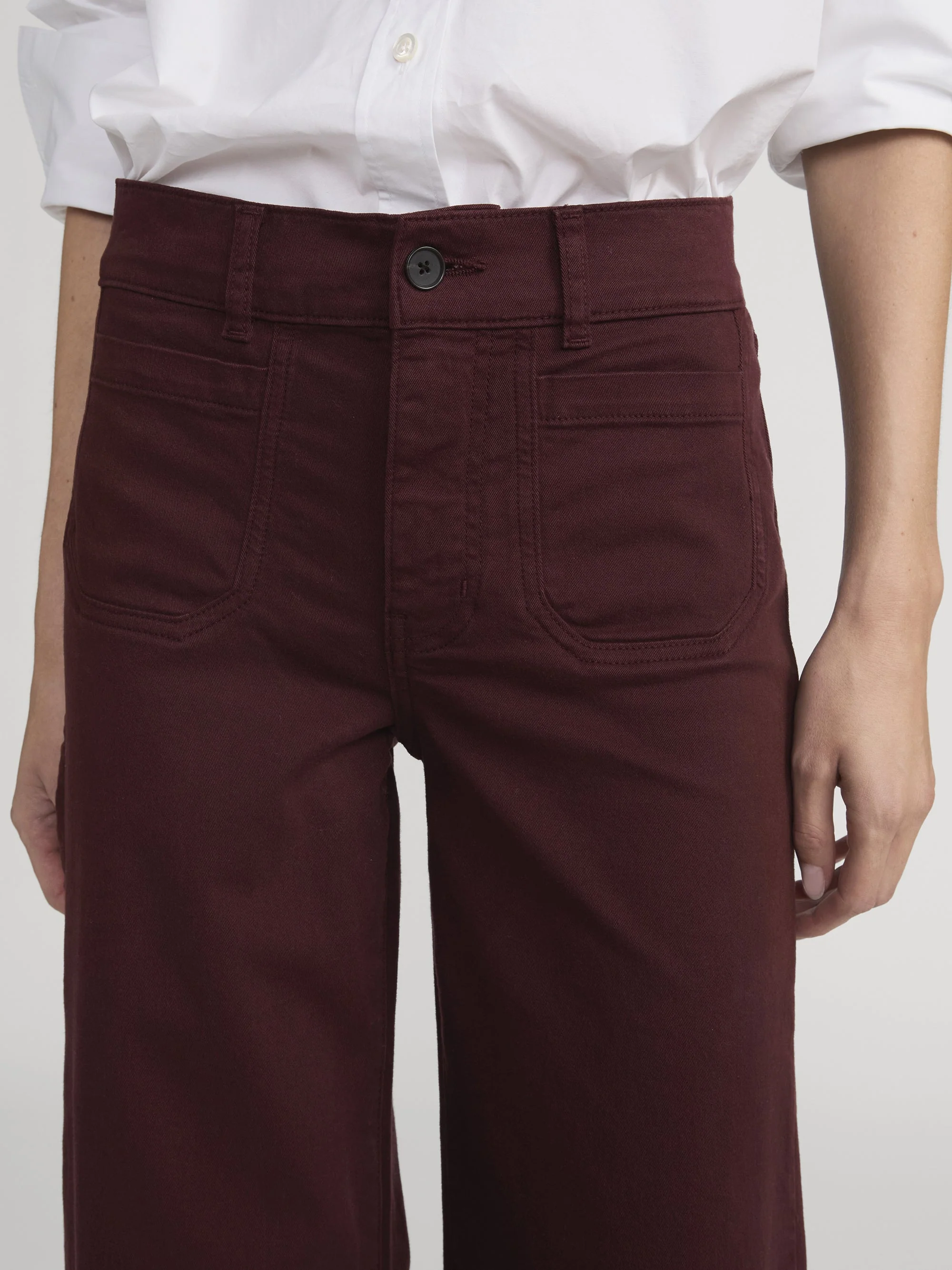 FRAME - Le Slim Palazzo Modernist Pocket - Image 4
