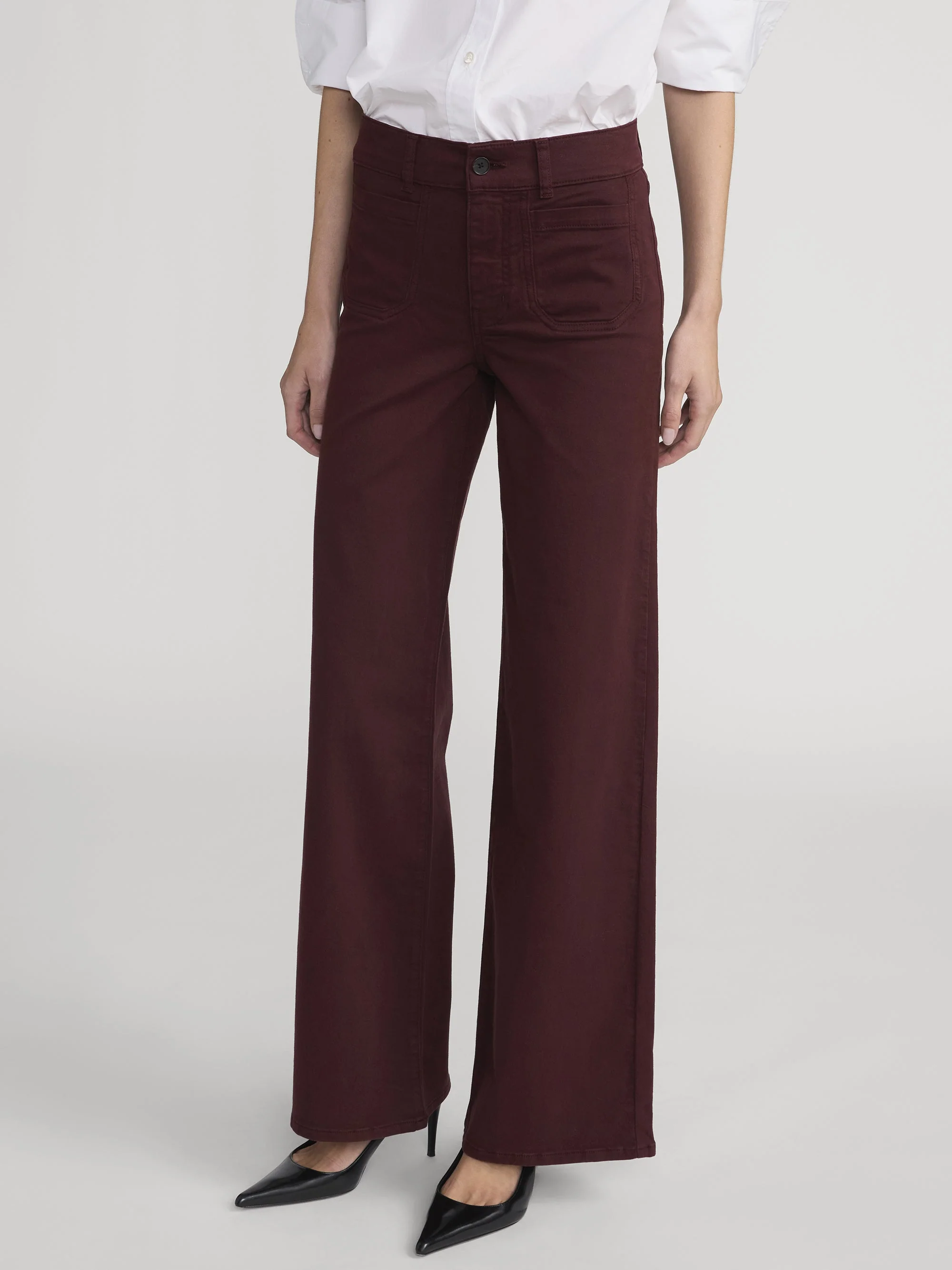 FRAME - Le Slim Palazzo Modernist Pocket - Image 5