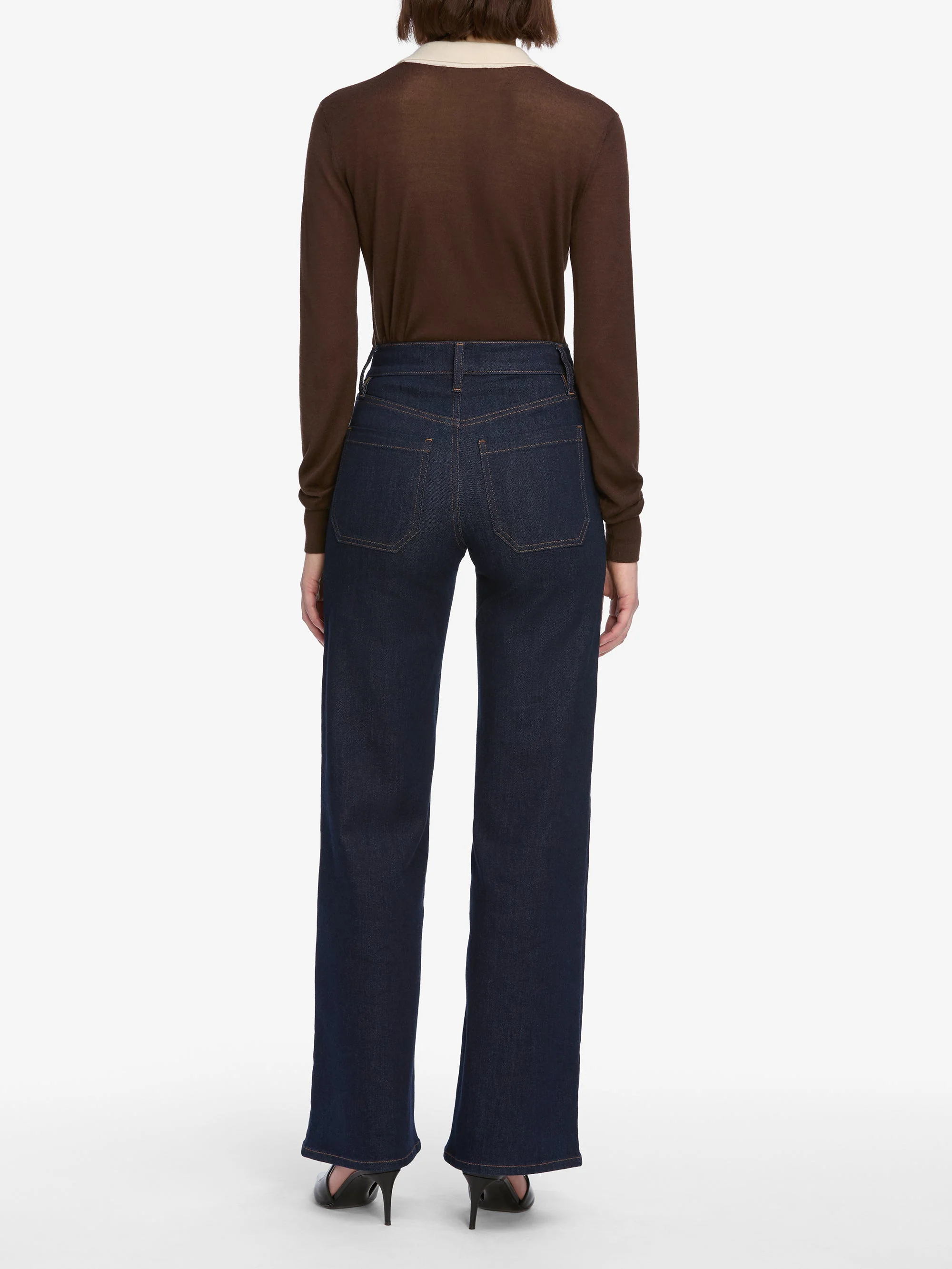 FRAME - Le Slim Palazzo Modernist Pocket - Image 6