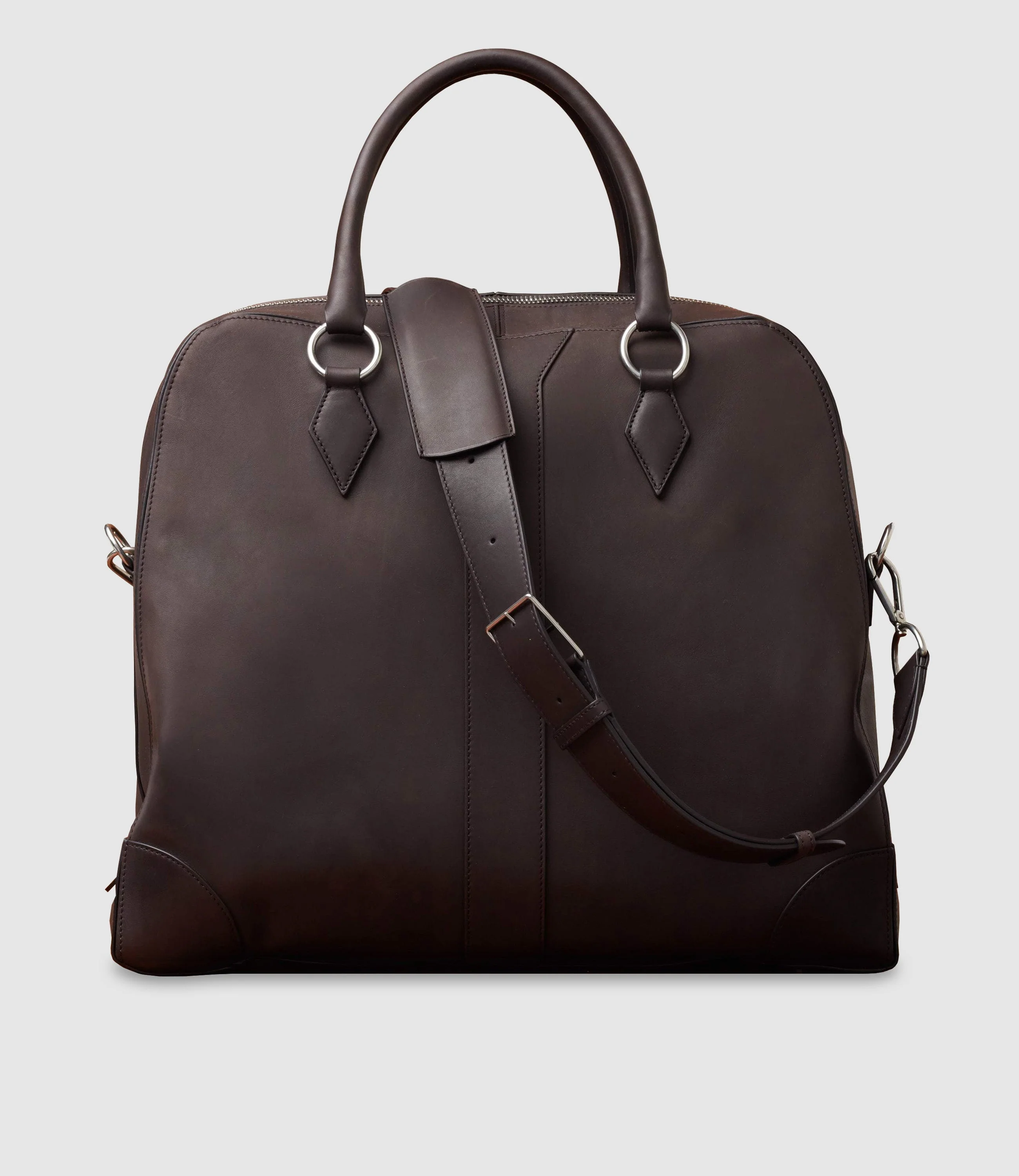 Metier - Le Voyage Two to Three Night Bag Natural Calfskin Cafe