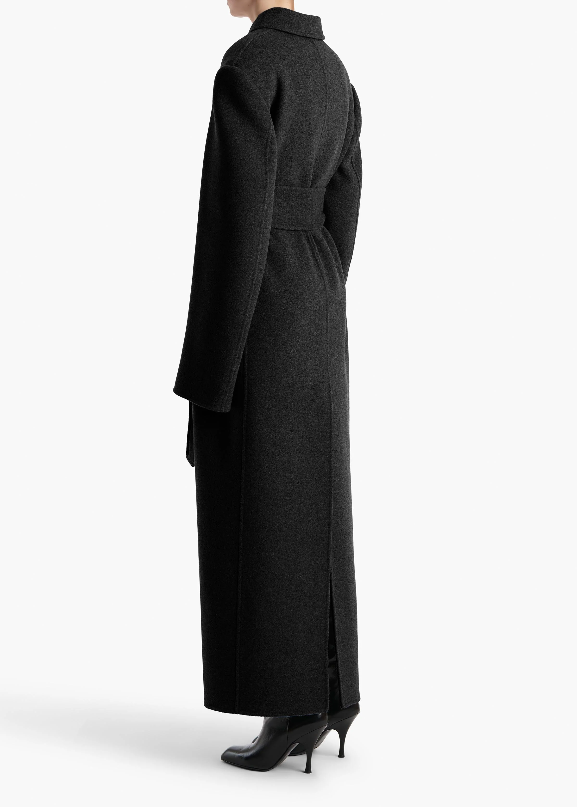 Khaite - Lea Coat in Black - Image 11