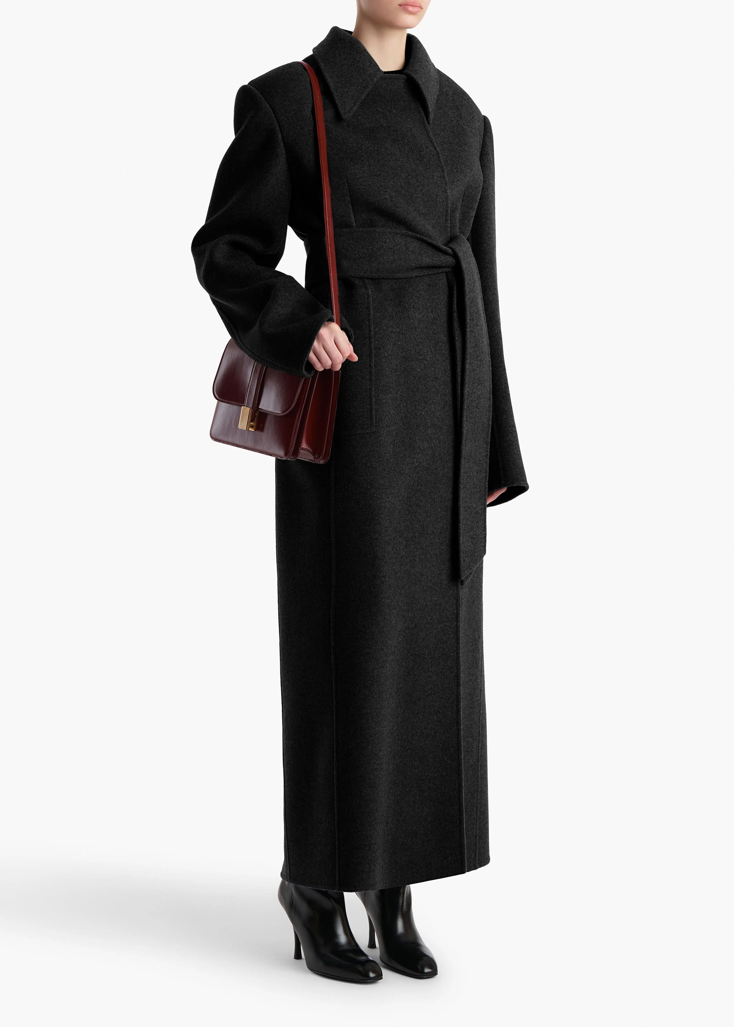 Khaite - Lea Coat in Black - Image 2