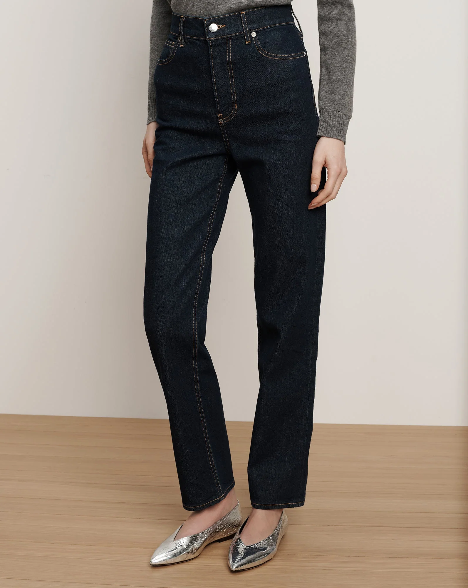 Veronica Beard - Leah Straight - Leg Jean - Image 2