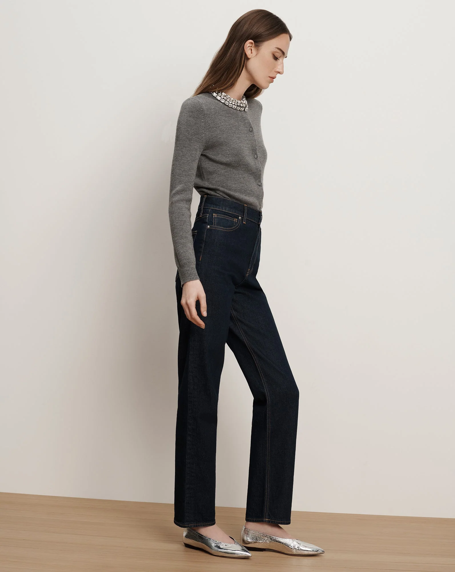 Veronica Beard - Leah Straight - Leg Jean - Image 3