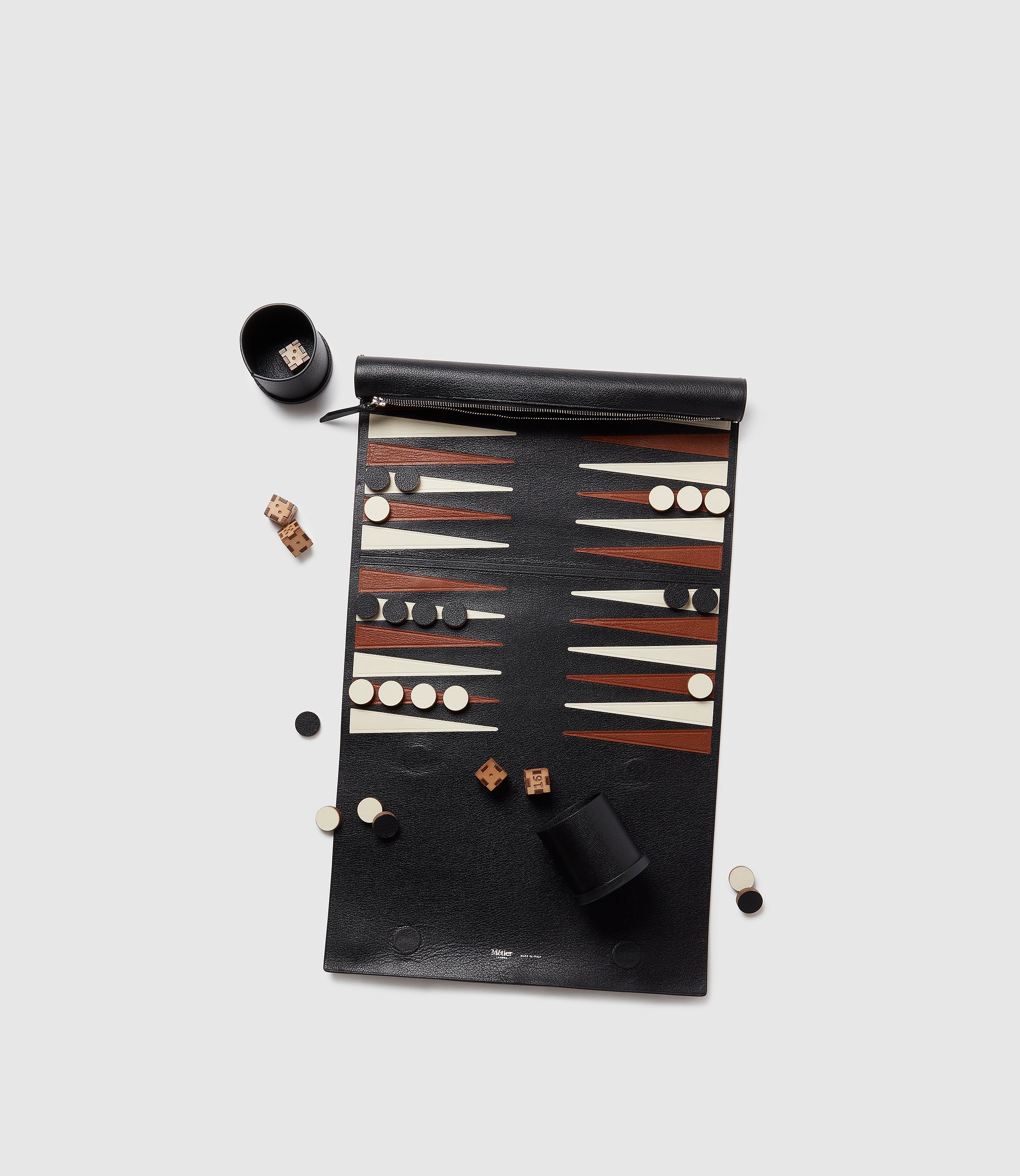 Metier - Backgammon Set Buffalo Black - Image 2