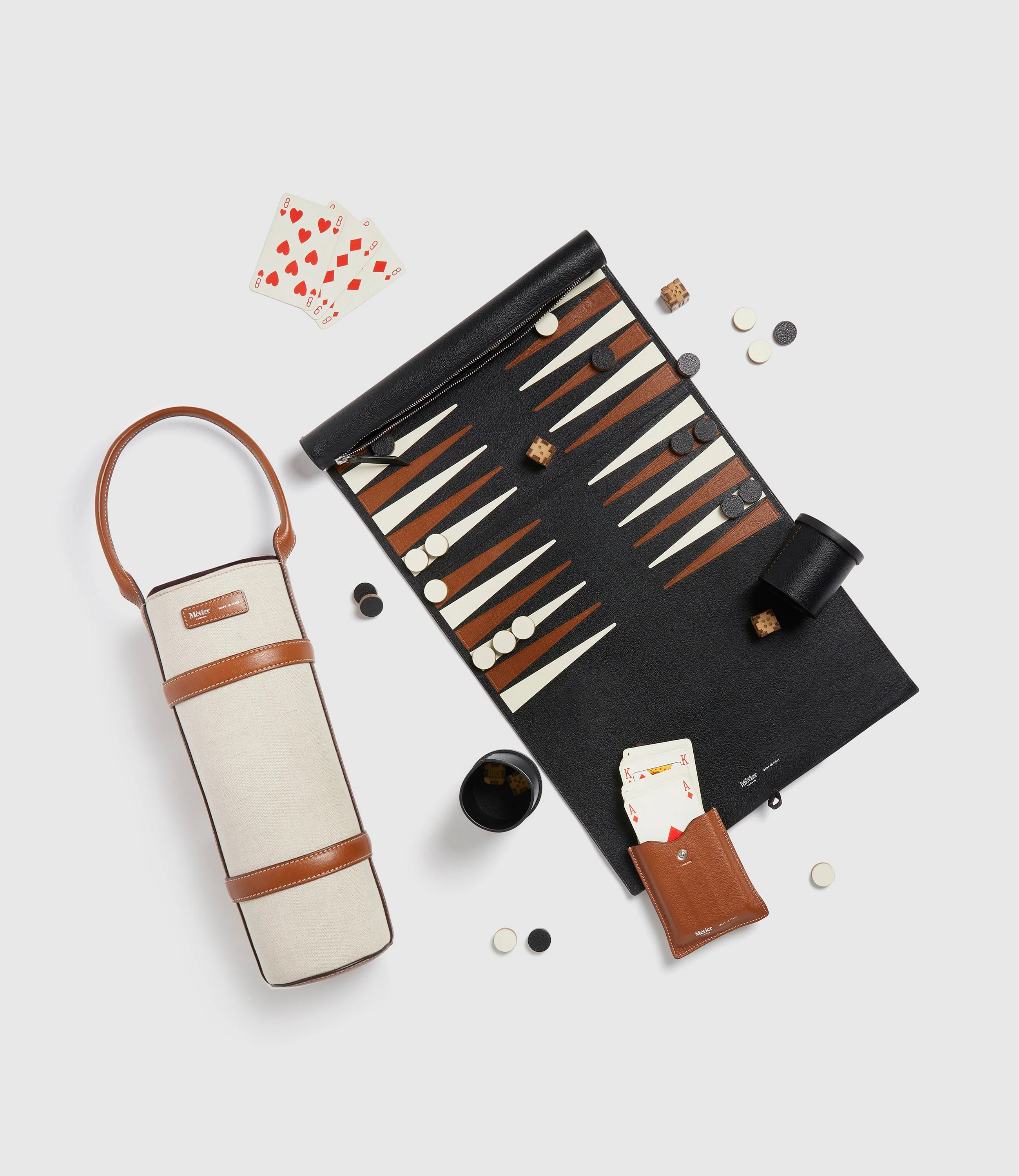 Metier - Backgammon Set Buffalo Black - Image 4
