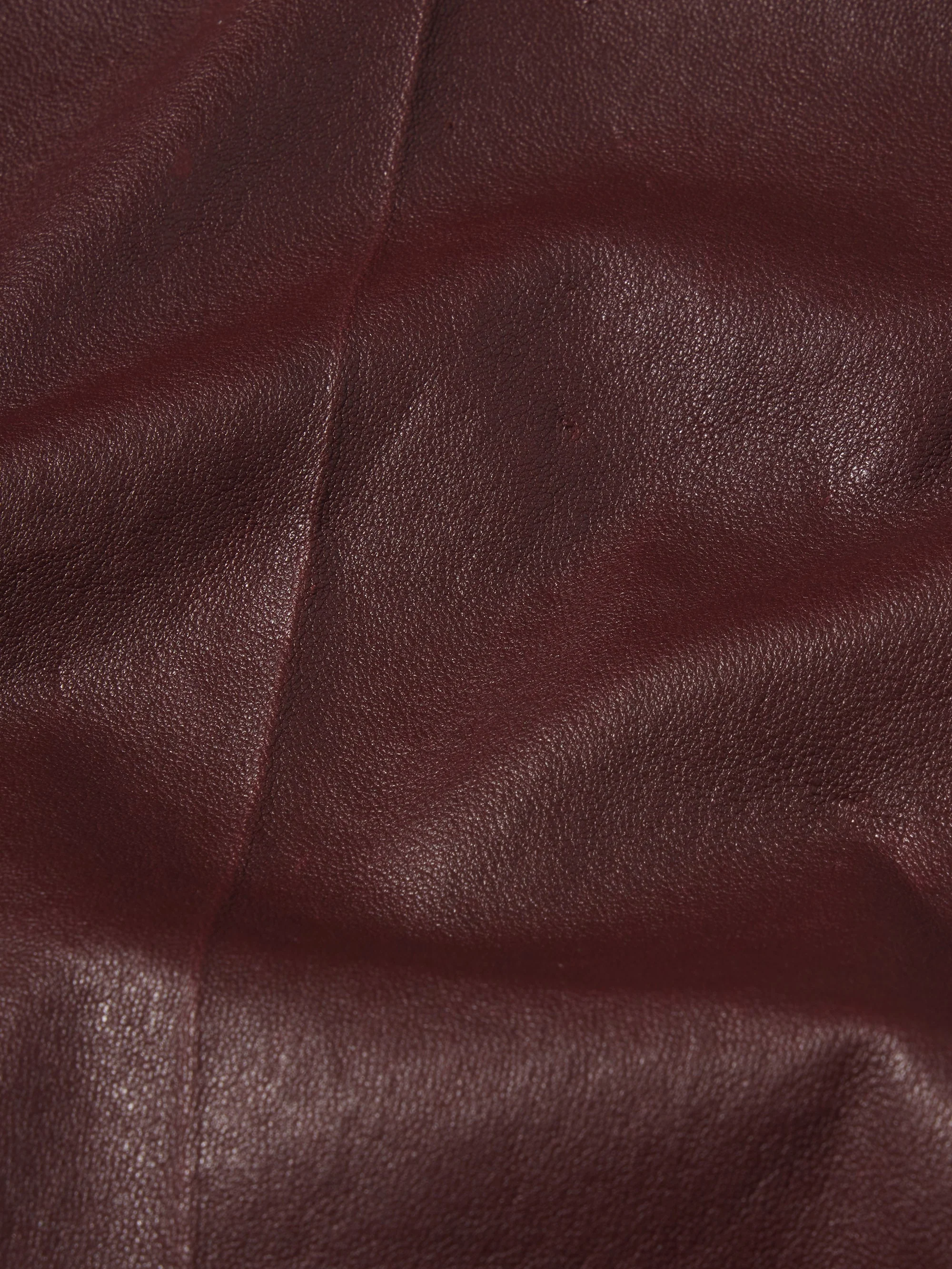 FRAME - Le Slim Palazzo Leather Crop - Image 4