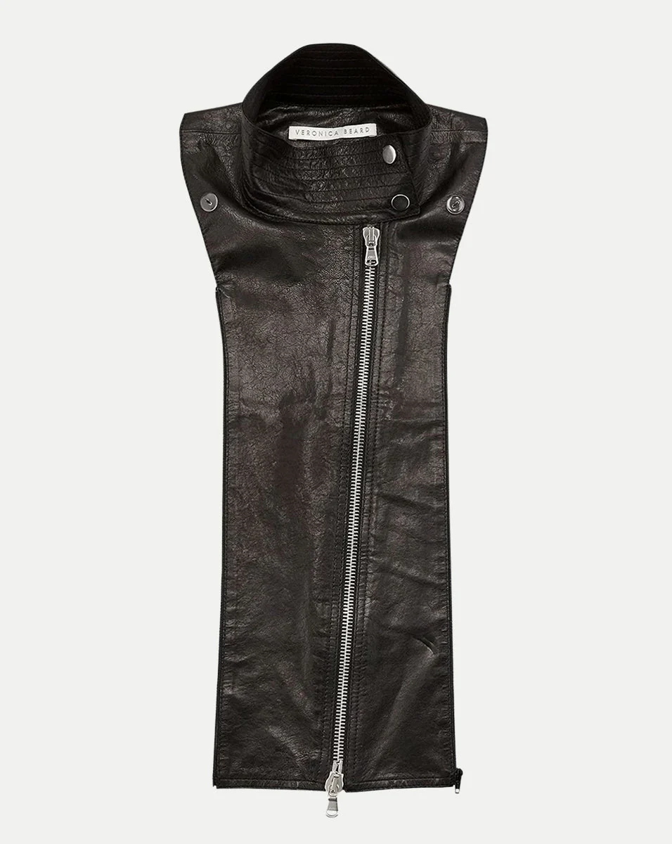 Veronica Beard - Leather Moto Dickey
