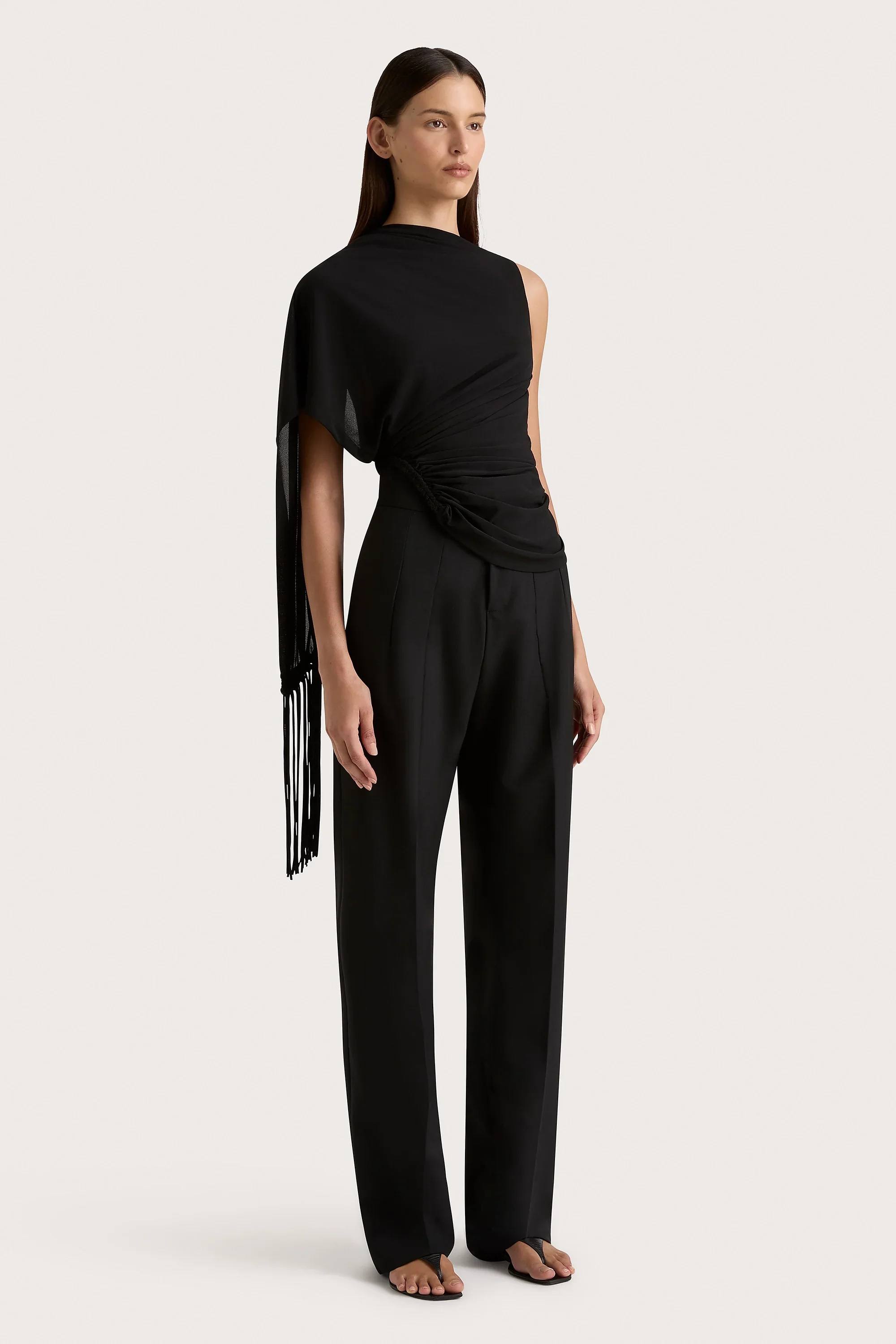 Faithfull - Lena High Waisted Pant Black - Final Sale - Image 3