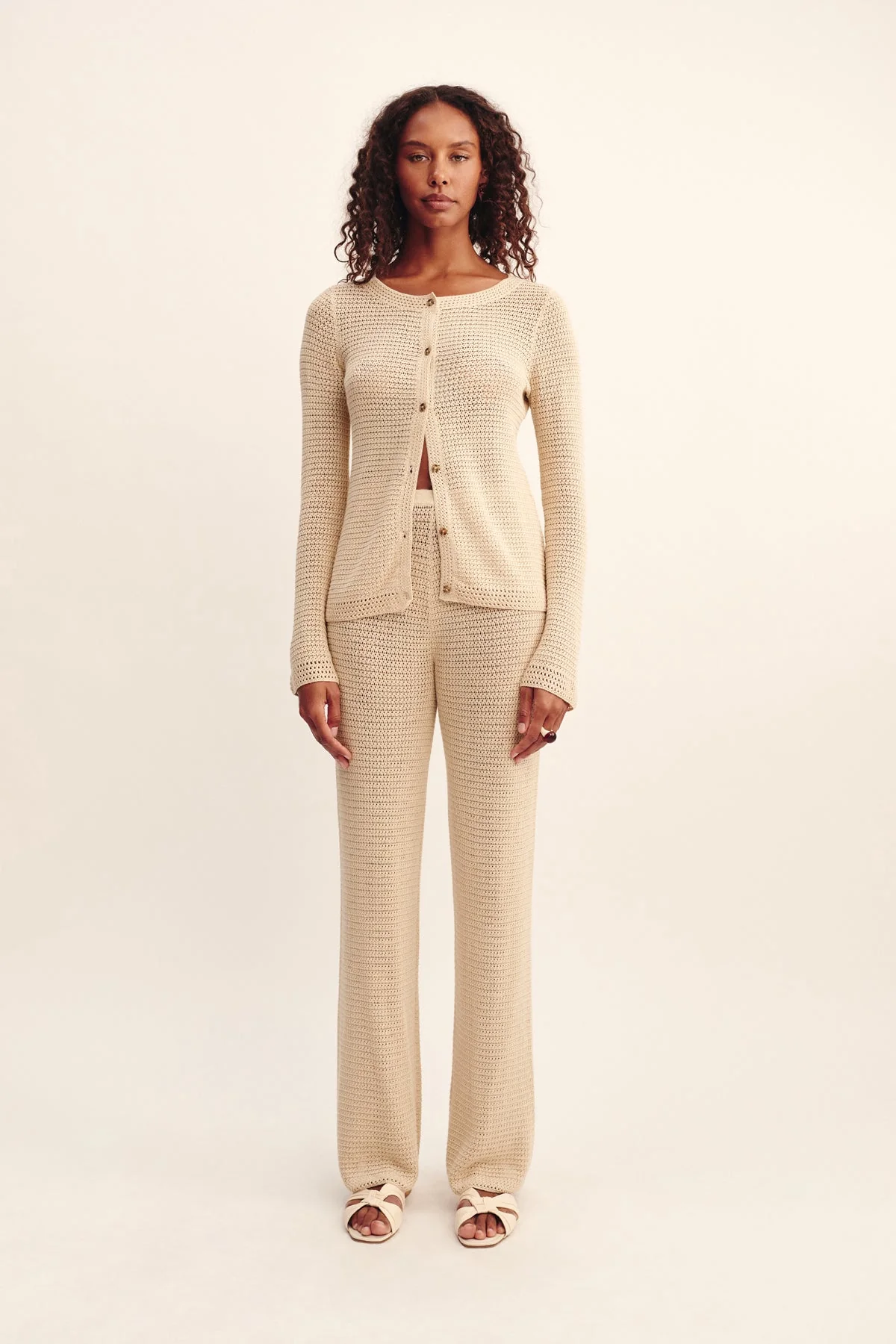 Posse - LENNON CARDIGAN - BEIGE - Image 2