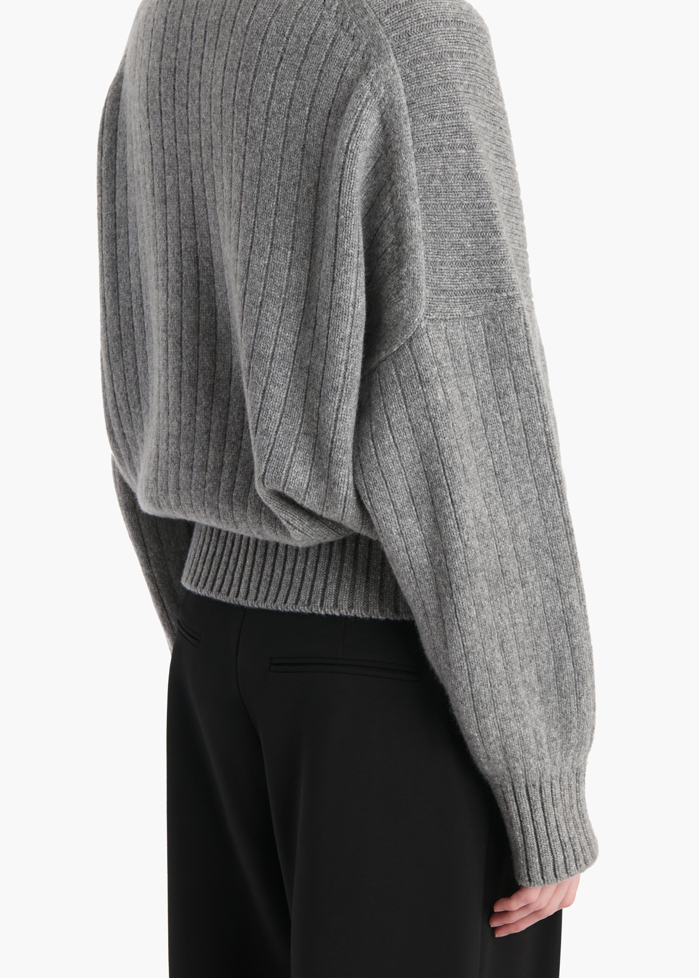 Khaite - Lennox Sweater in Fog - Image 13
