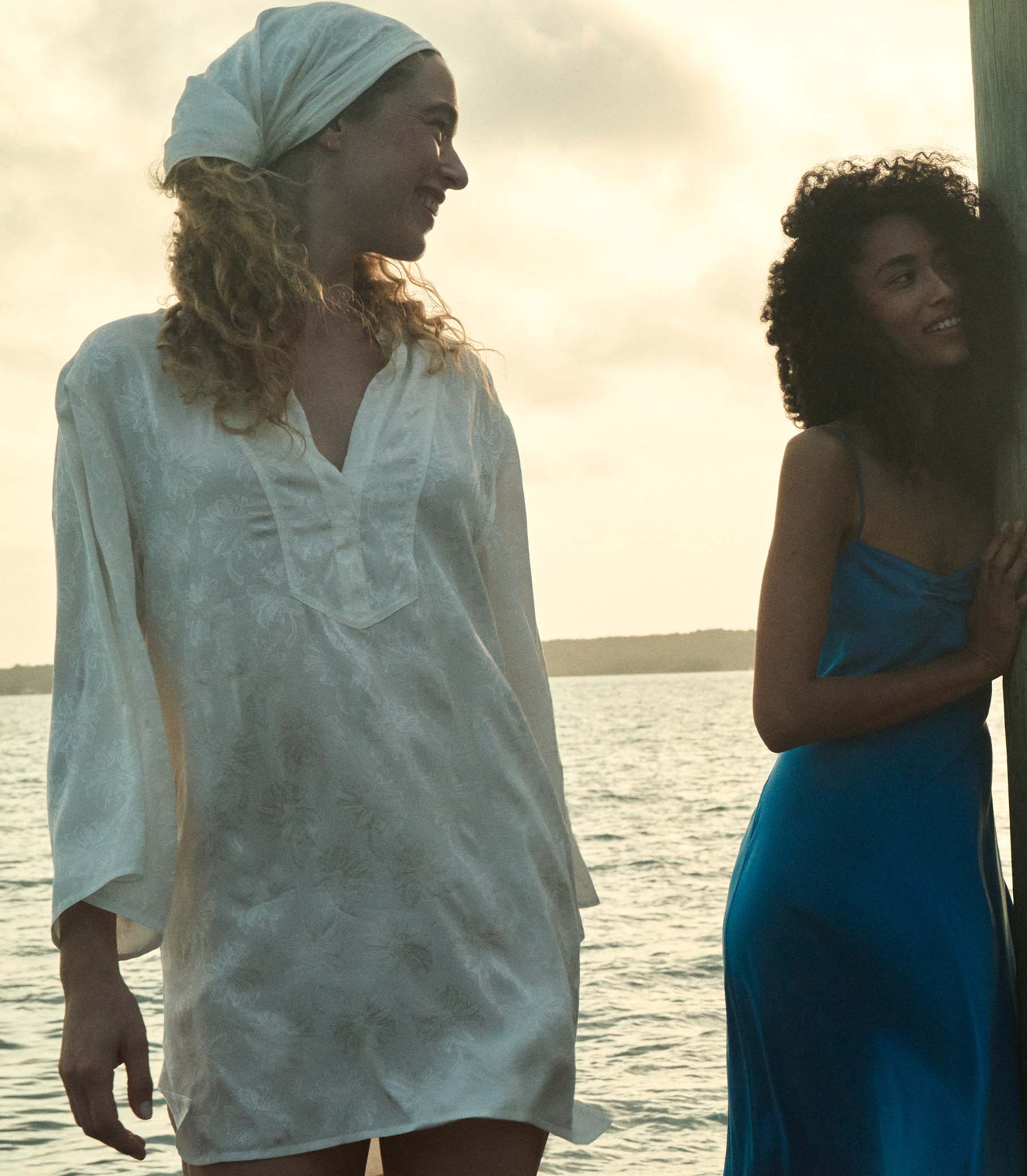 DÔEN - LEONA DRESS -- SALT MARGUERITE JOLIE - Image 2