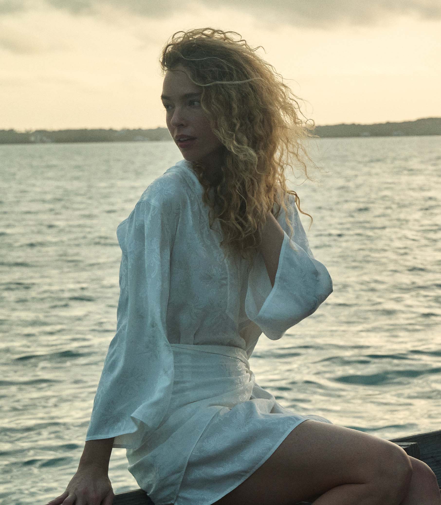 DÔEN - LEONA DRESS -- SALT MARGUERITE JOLIE - Image 5