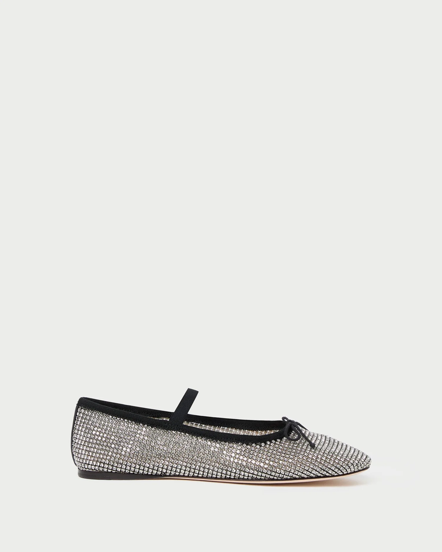 Loeffler Randall - Leonie Crystal Ballet Flat - Image 3