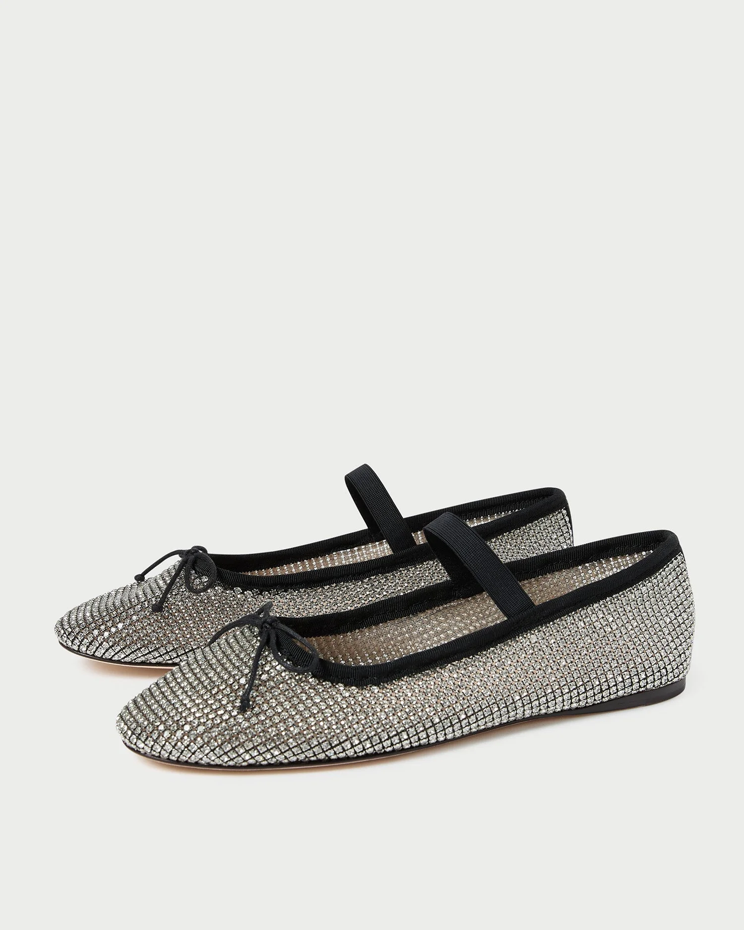 Loeffler Randall - Leonie Crystal Ballet Flat - Image 5