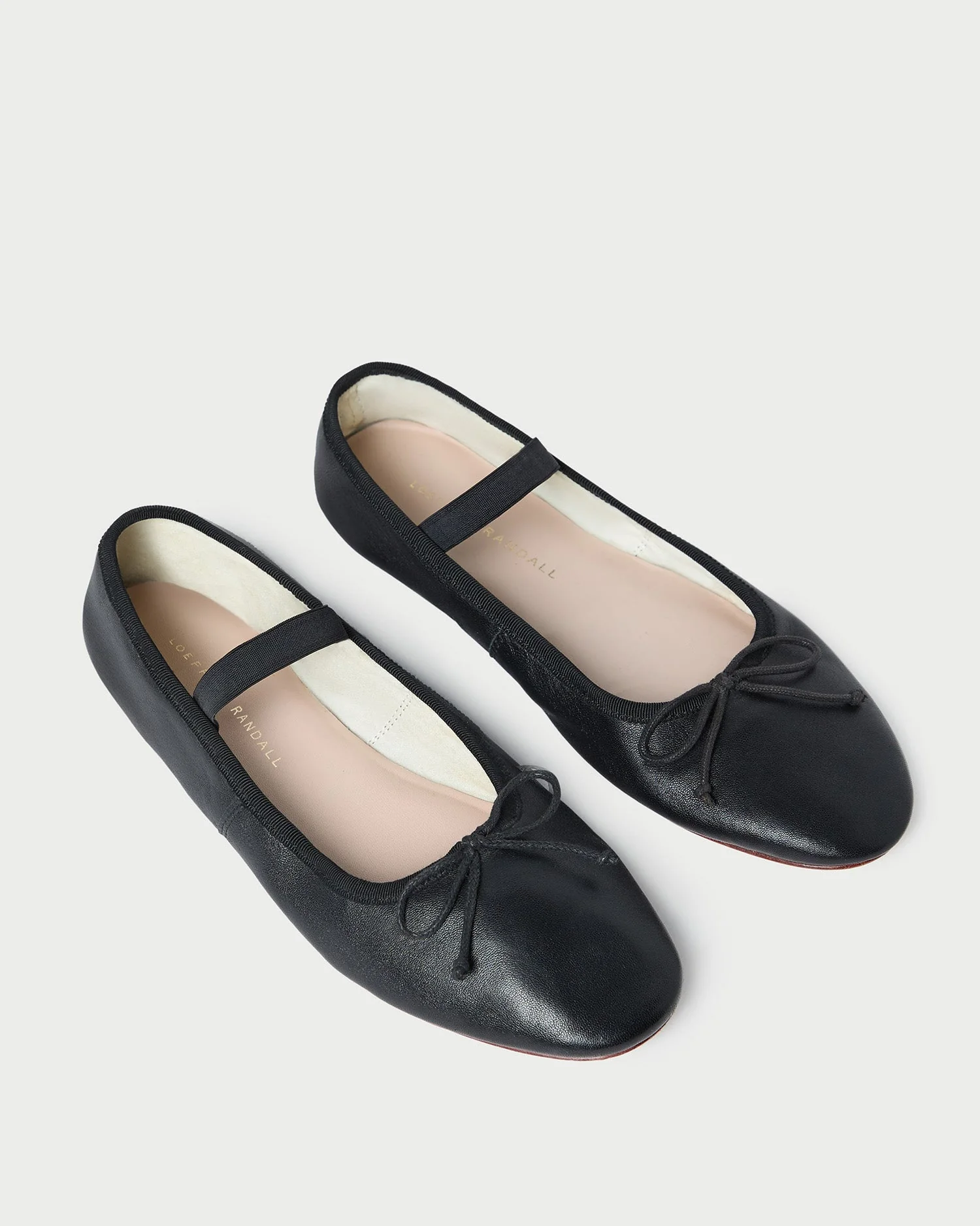 Loeffler Randall - Leonie Black Leather Ballet Flat - Image 5