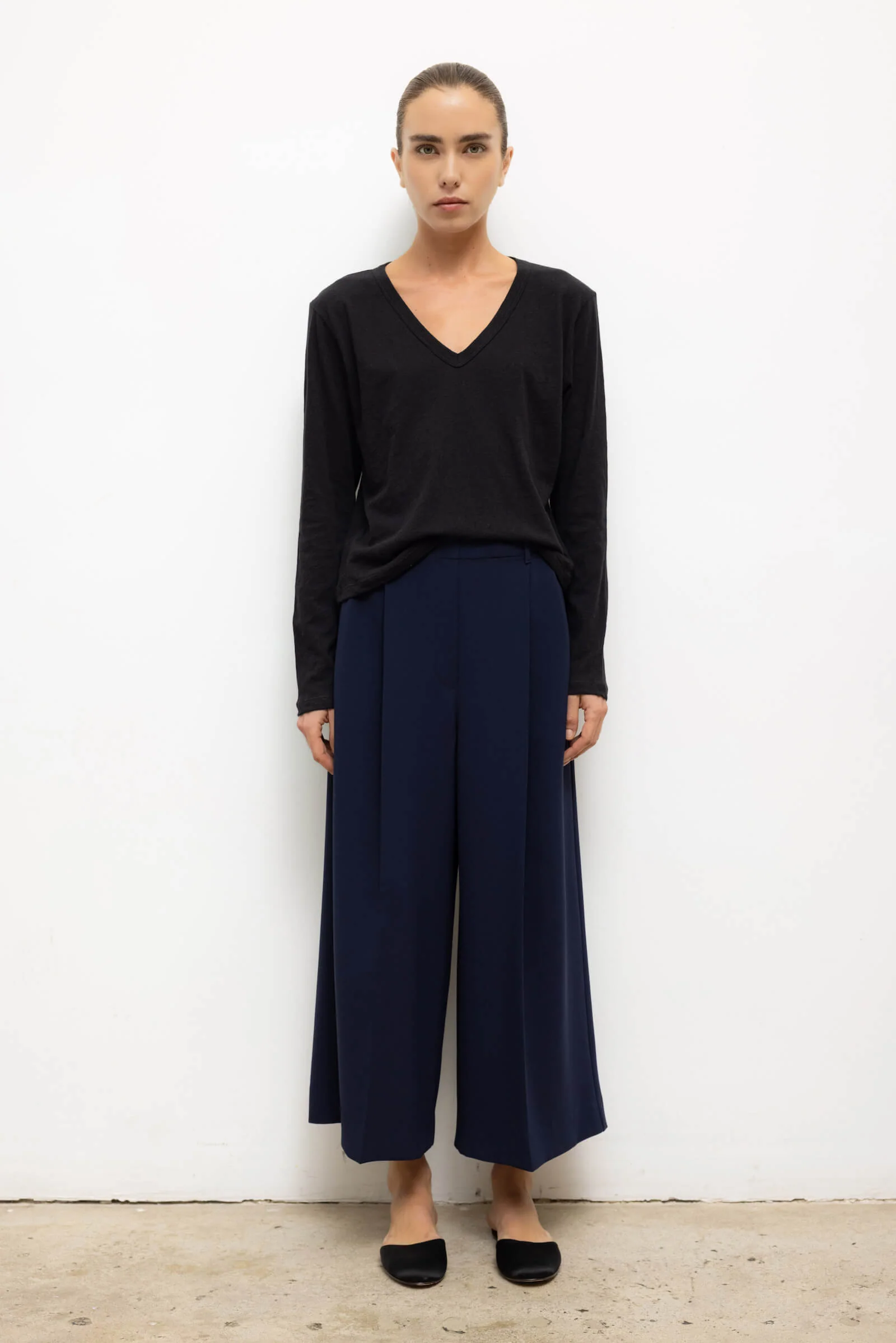 Leset - Arielle Crop Wide Leg Trouser
