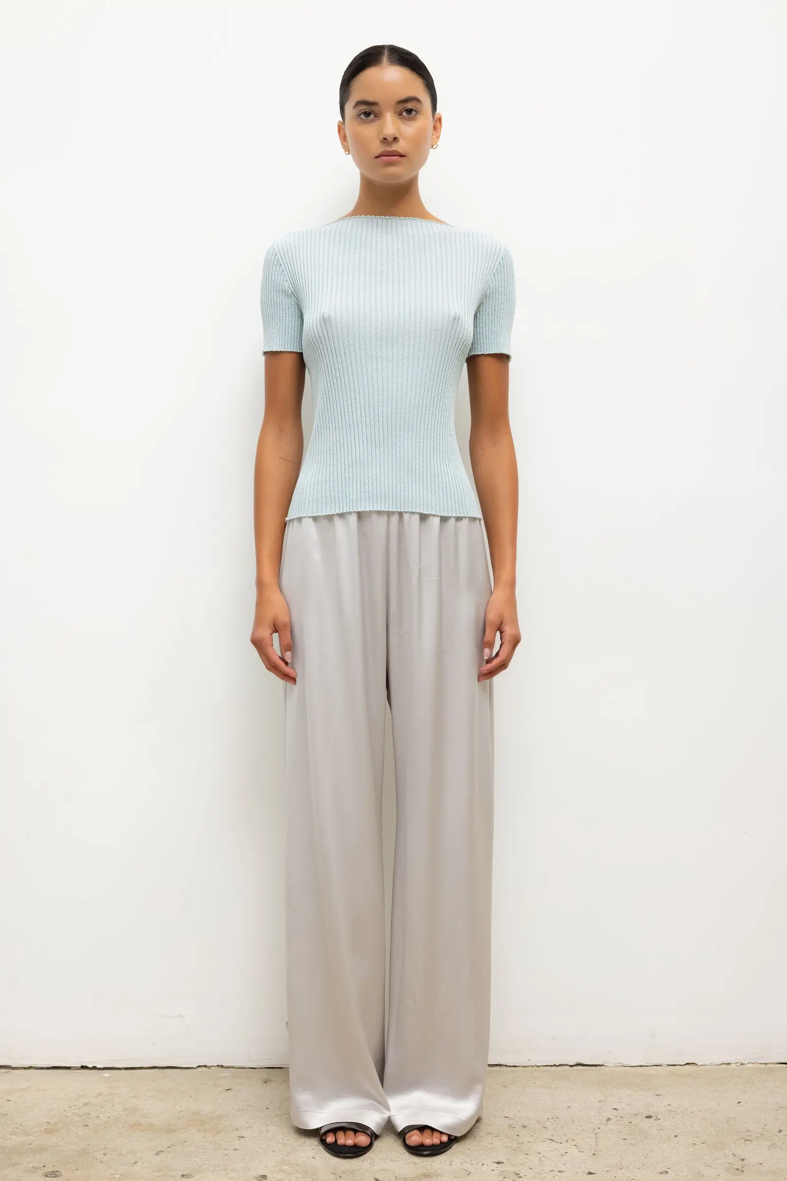 Leset - Blake Rib Short Sleeve Tee - Image 3