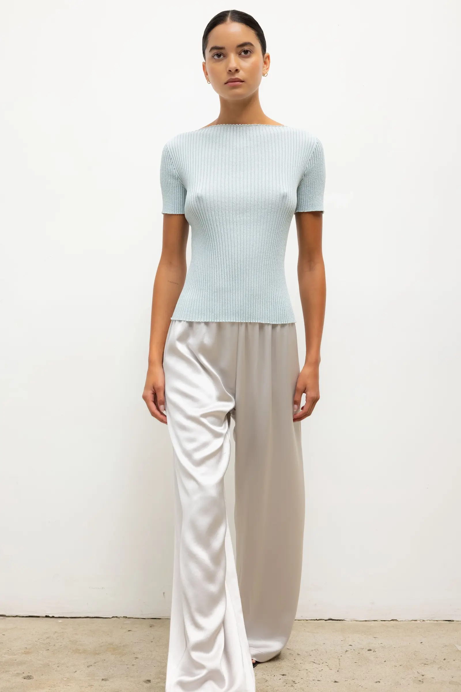Leset - Blake Rib Short Sleeve Tee - Image 4