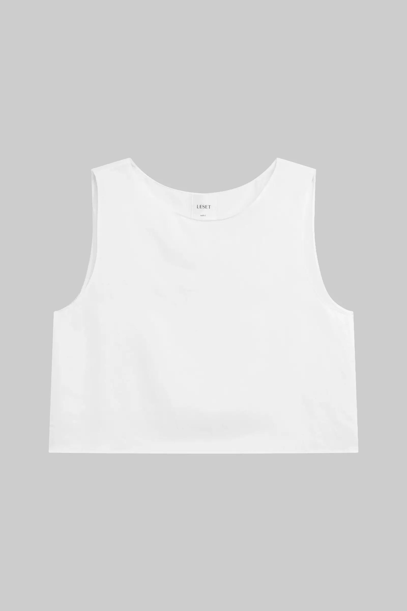 Leset - Daniel Crop Sleeveless Crew - Image 2
