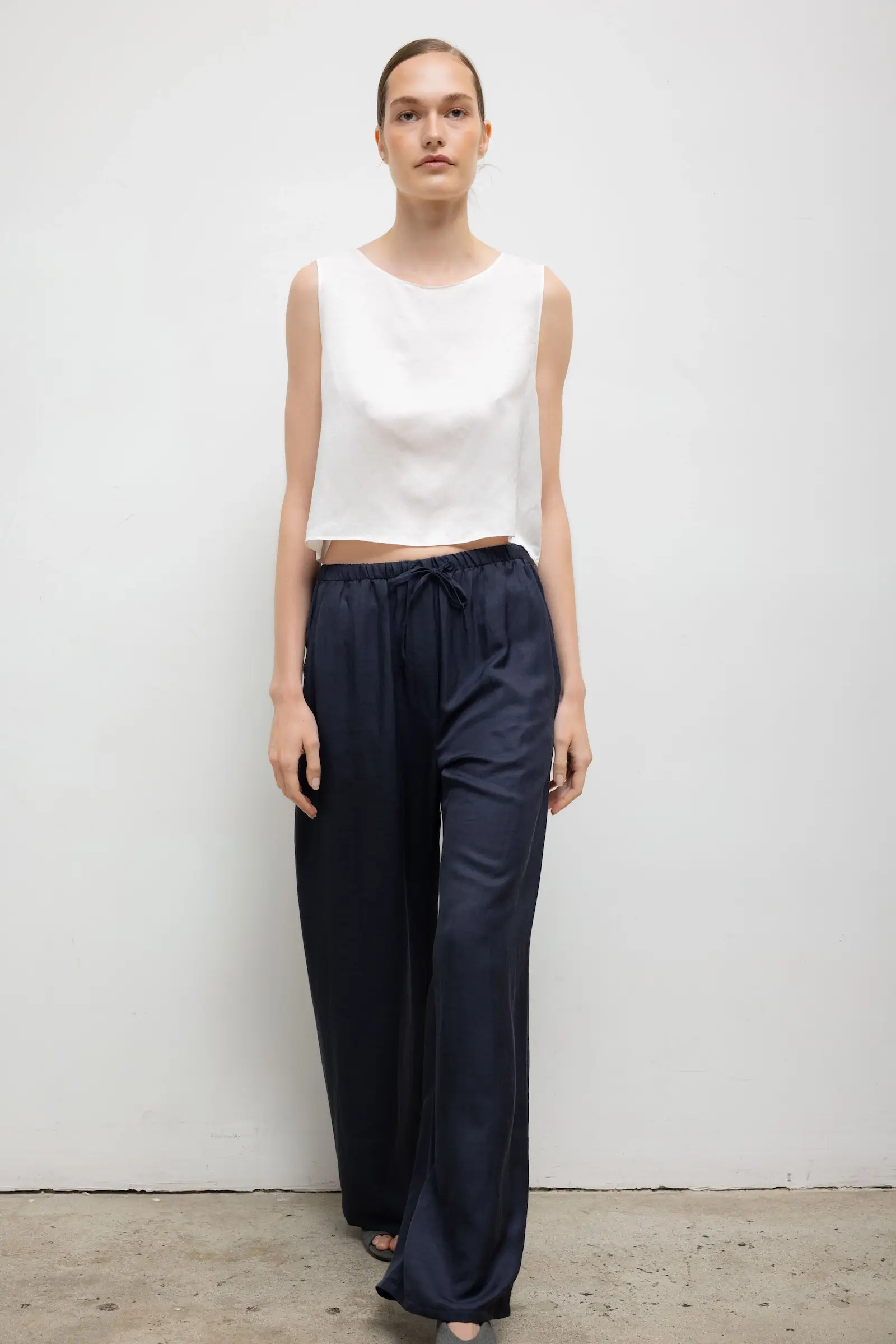 Leset - Daniel Crop Sleeveless Crew - Image 4
