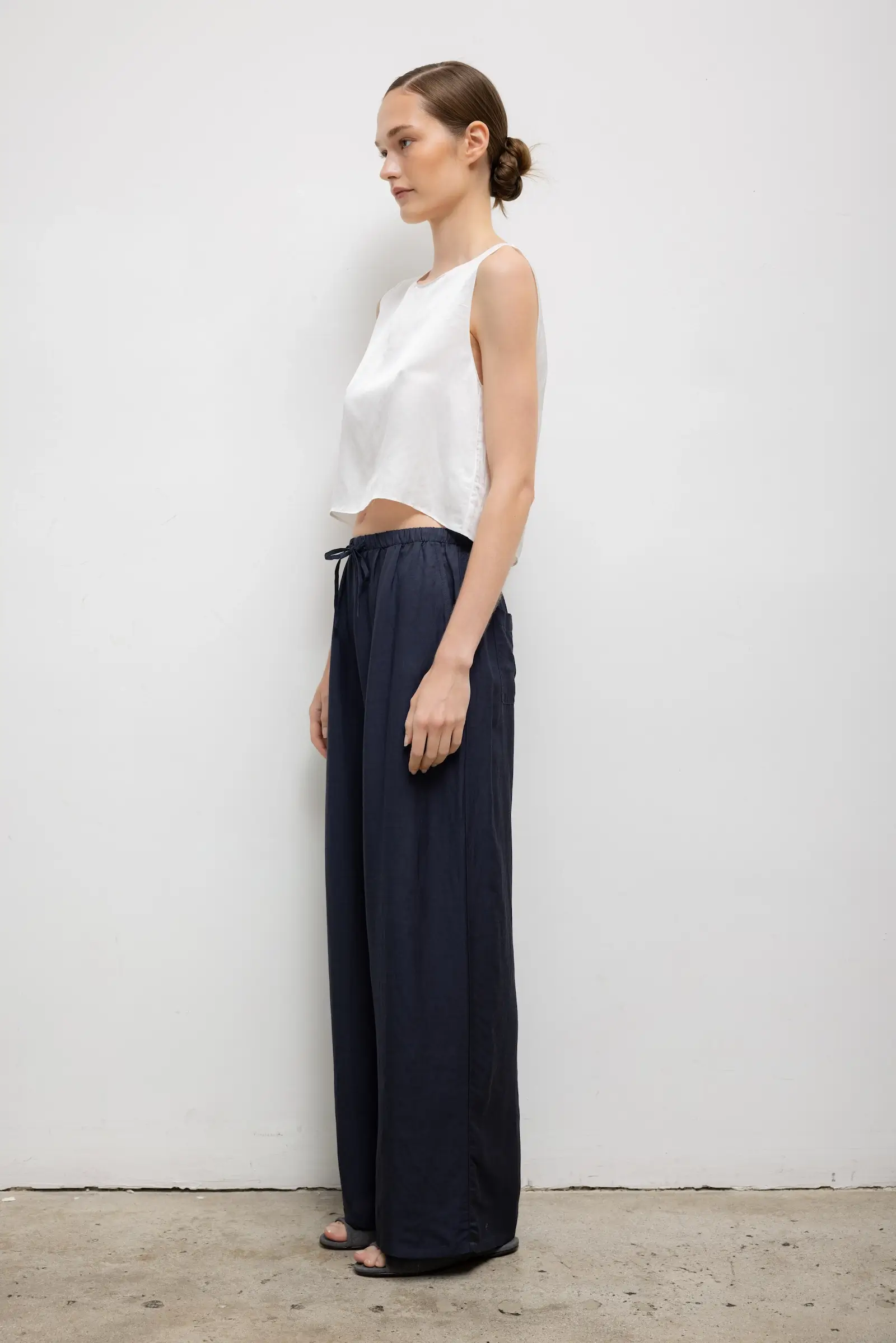 Leset - Daniel Crop Sleeveless Crew - Image 6