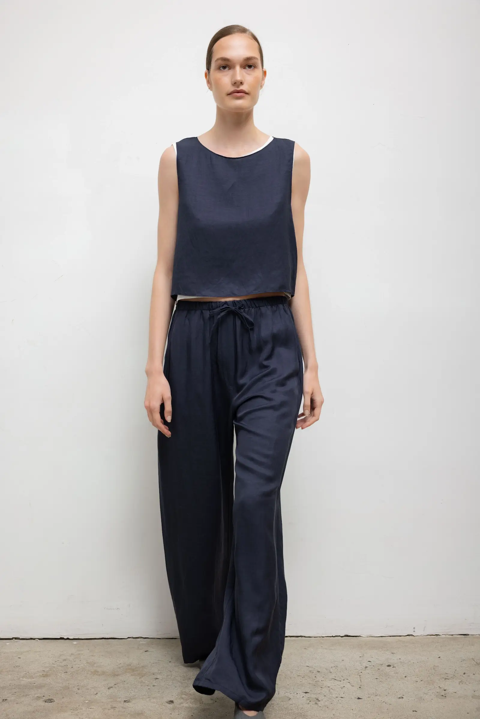 Leset - Daniel Crop Sleeveless Crew - Image 4