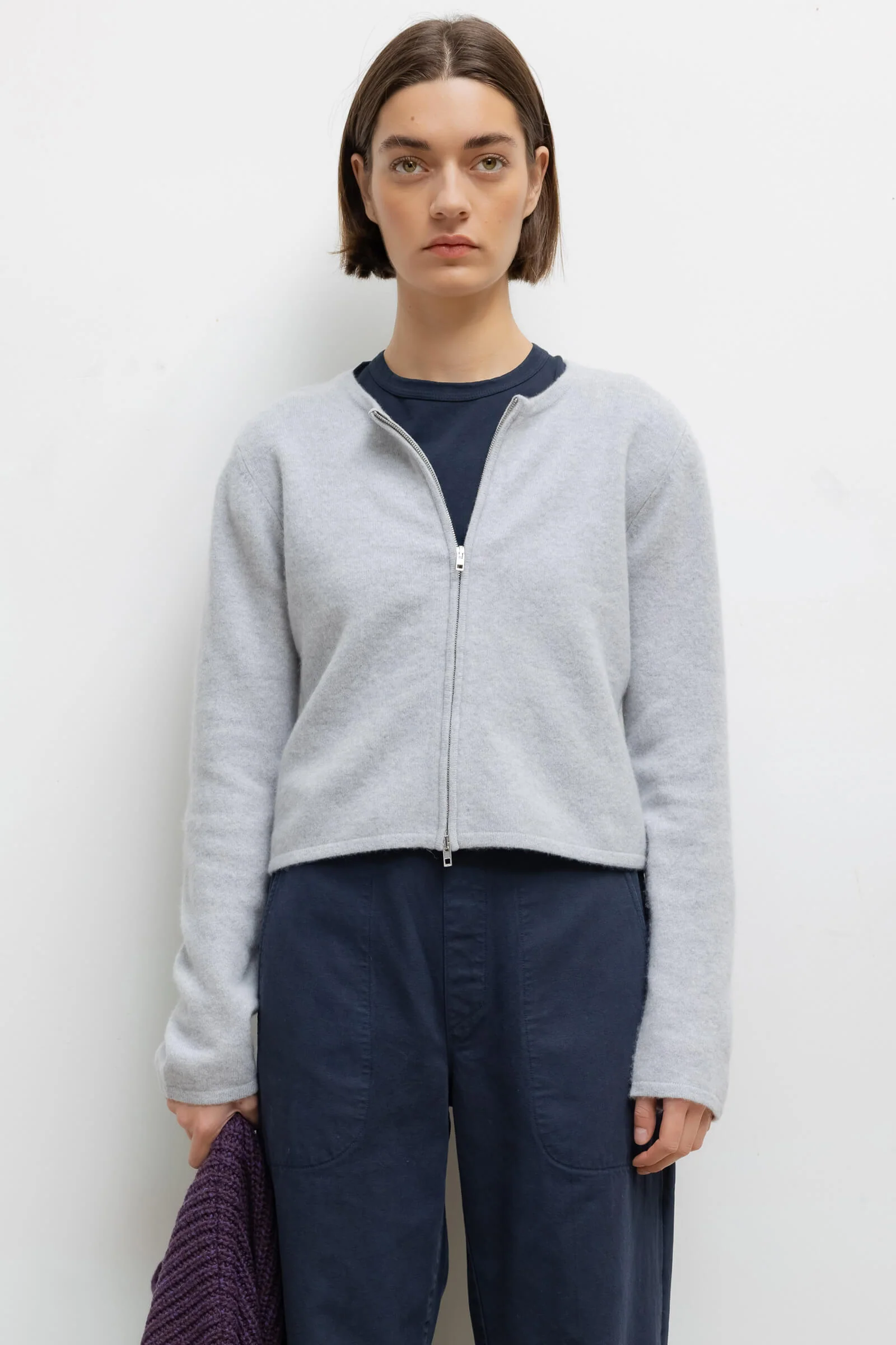 Leset - Jesse Zip Cardigan