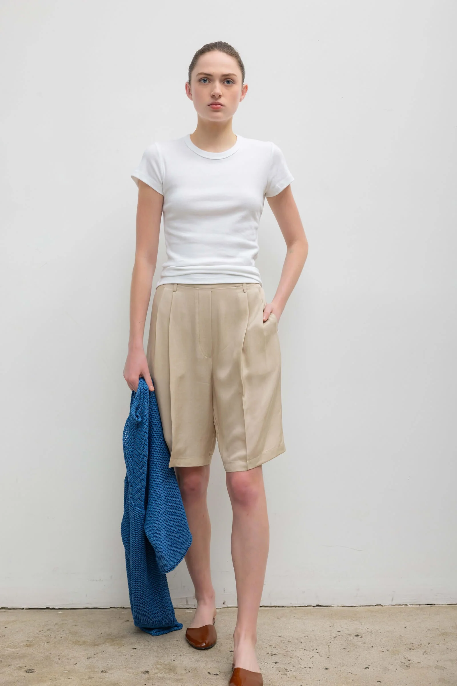 Leset - Kim Pleated City Short - Image 4