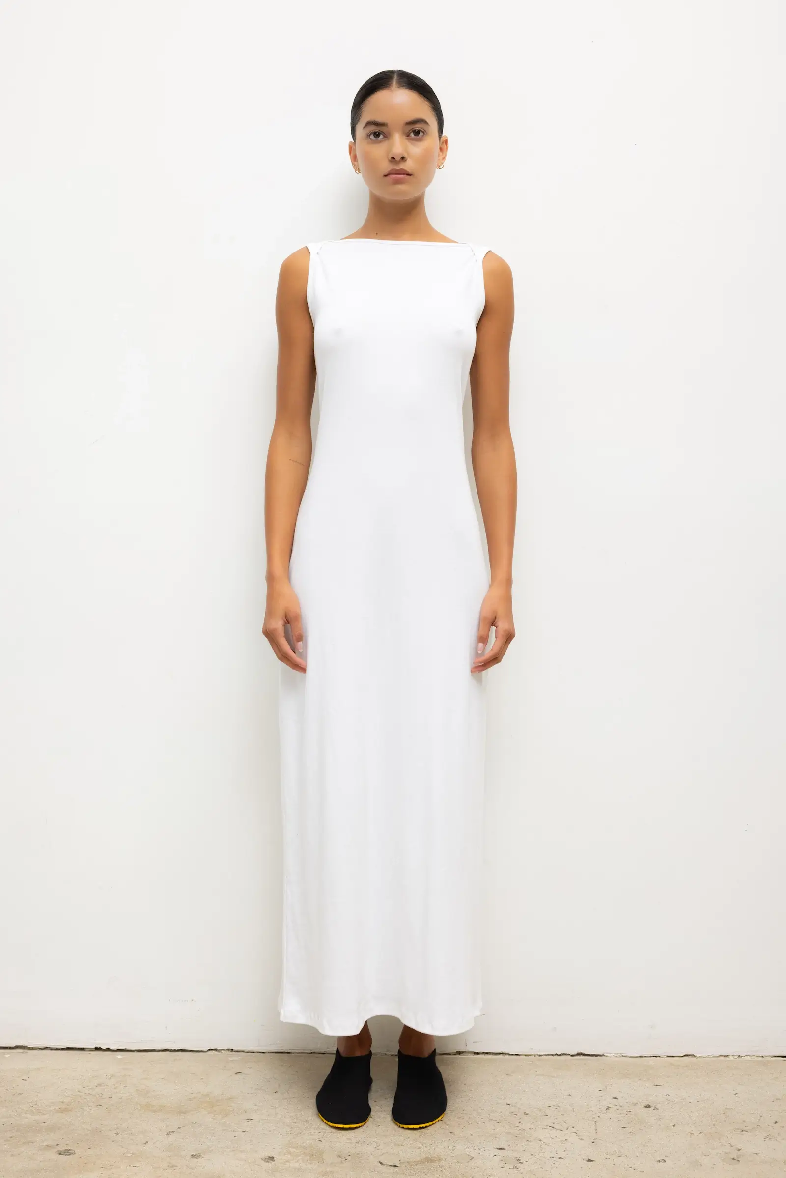Leset - Nando Boatneck Maxi Dress
