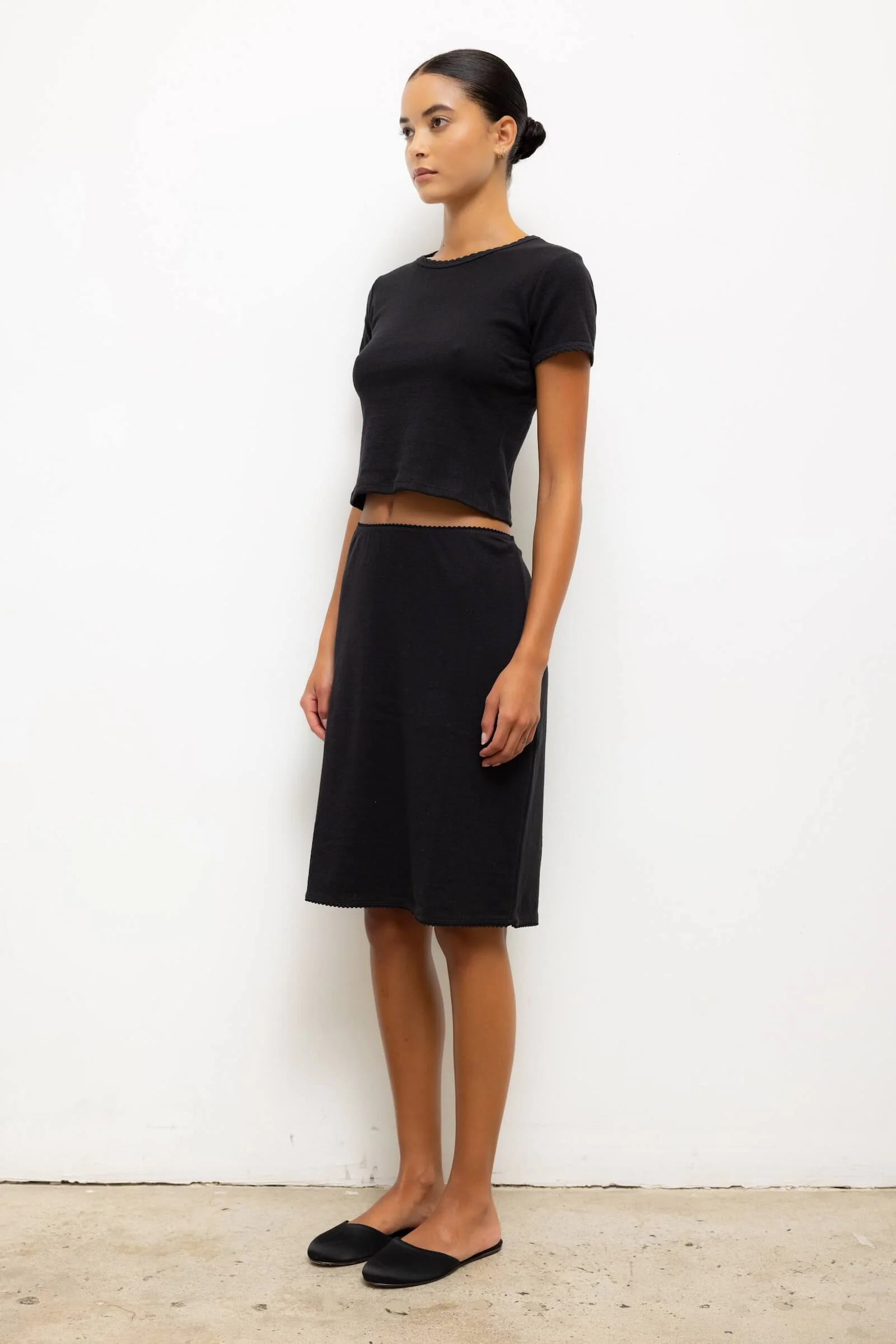 Leset - Pointelle Baby Tee - Image 6
