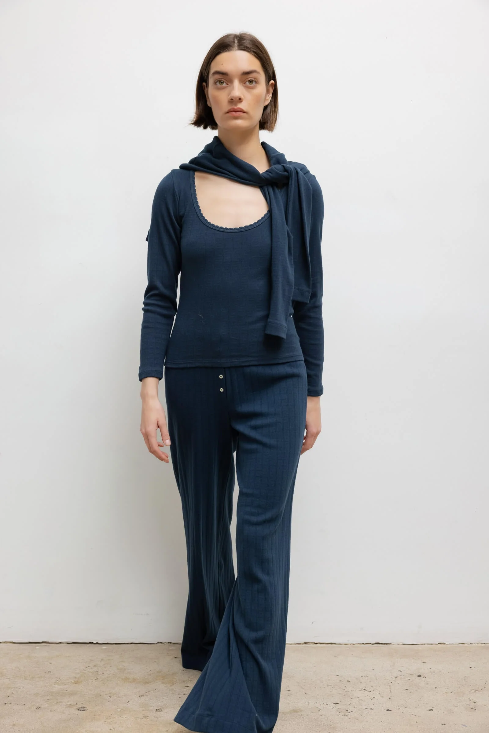 Leset - Pointelle Boxer Pant - Image 3