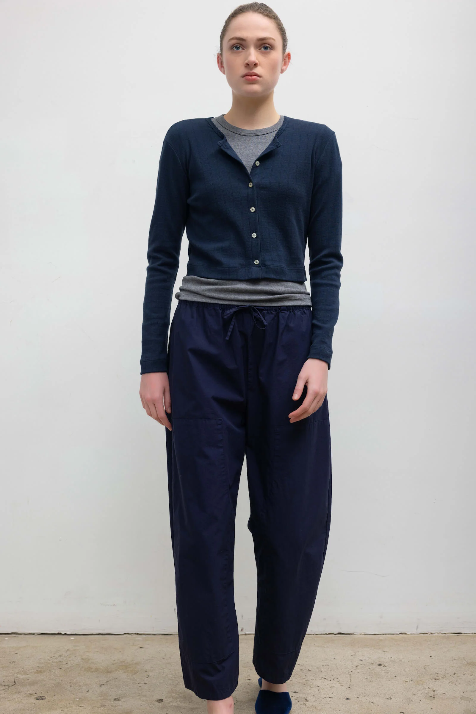 Leset - Pointelle Crop Cardigan - Image 5