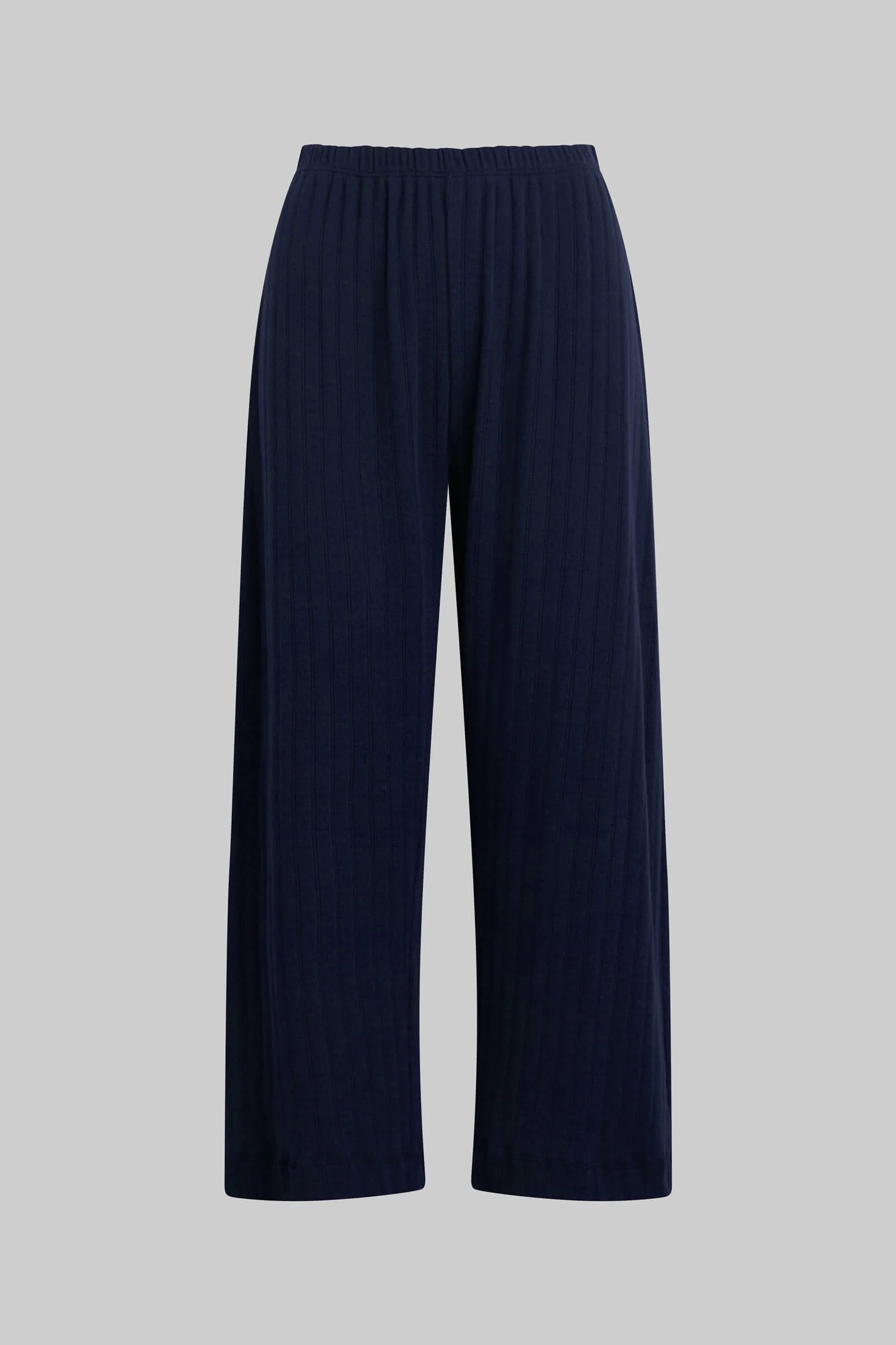 Leset - Pointelle Crop Wide Leg Pant - Image 2