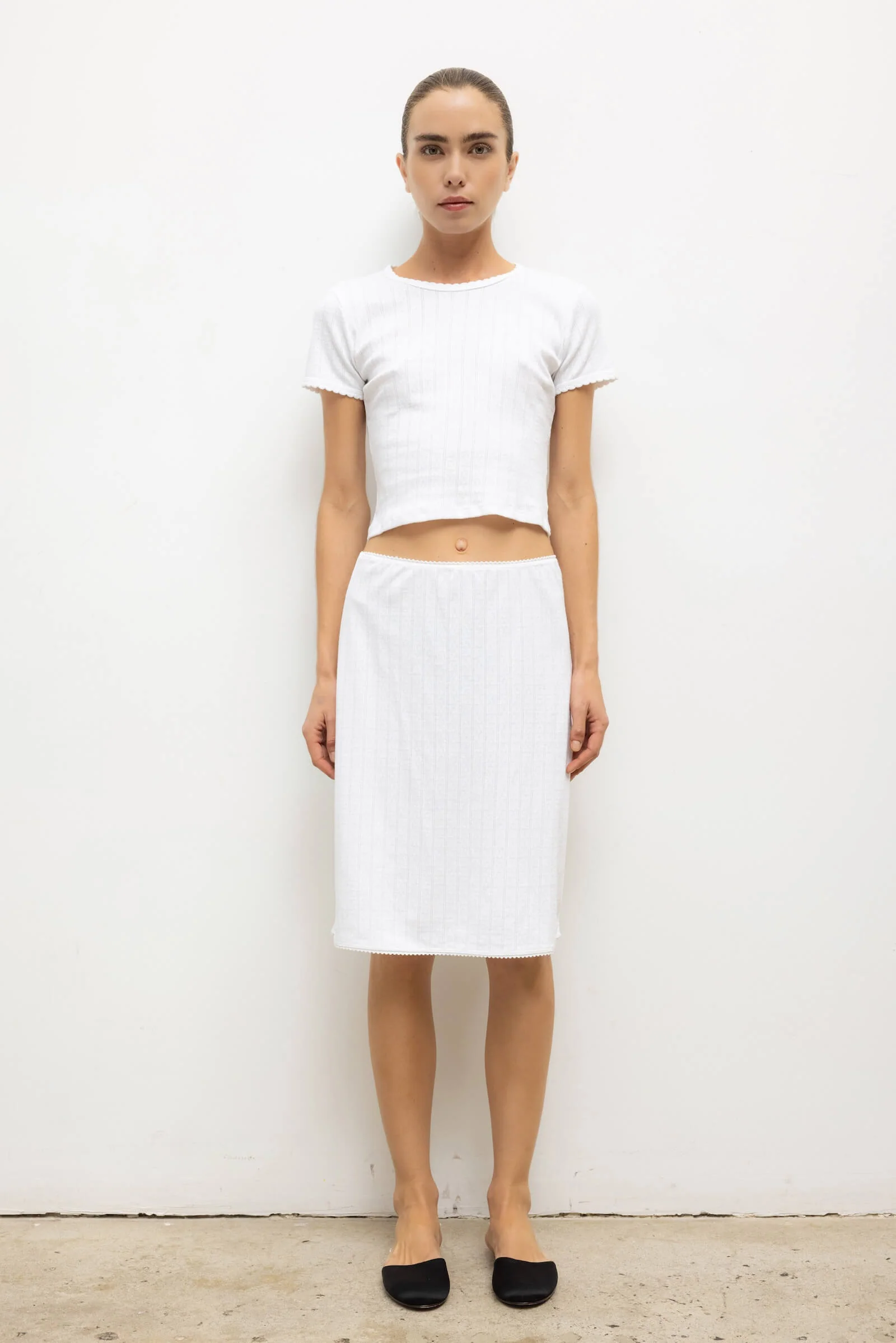 Leset - Pointelle Skirt