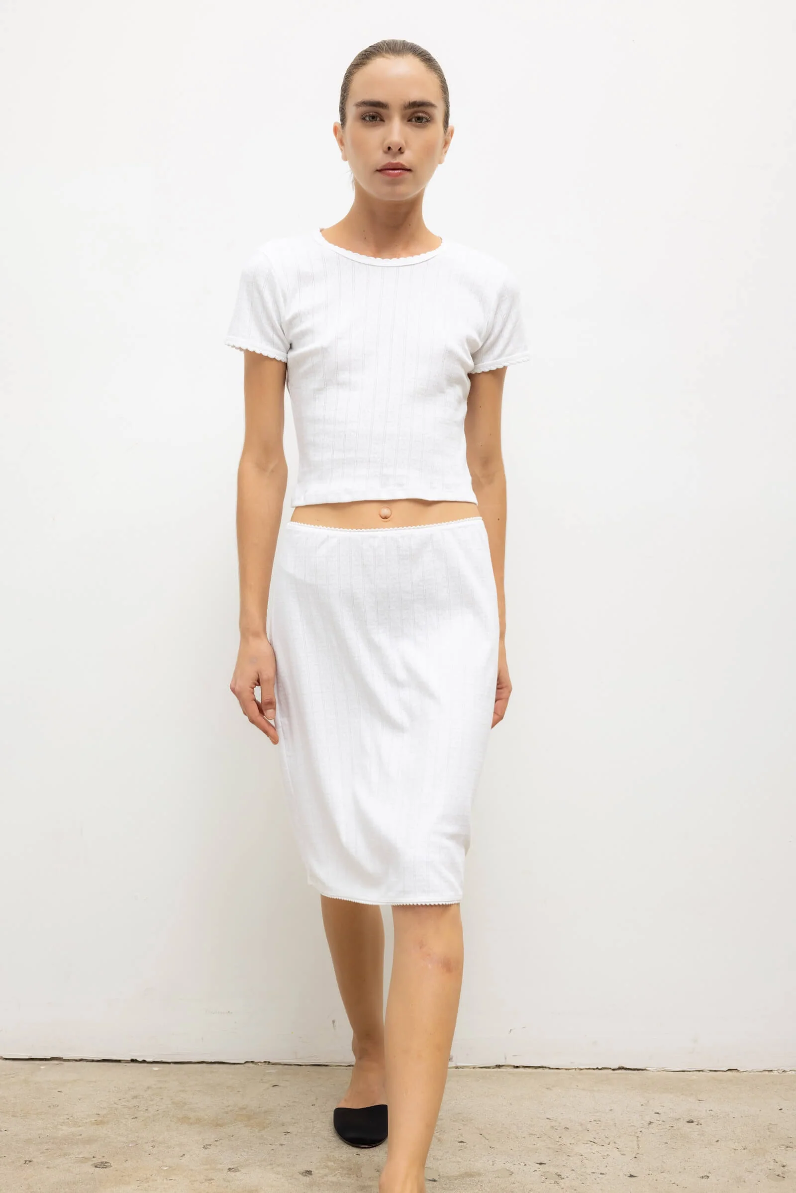 Leset - Pointelle Skirt - Image 3