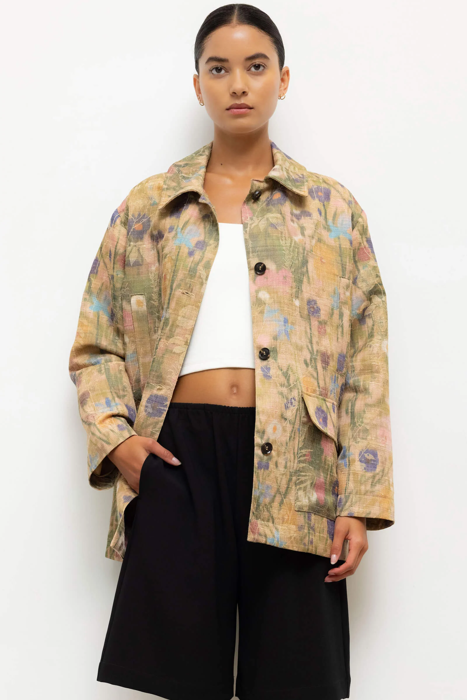 Leset - Pre - Order: Pam Button Down Jacket