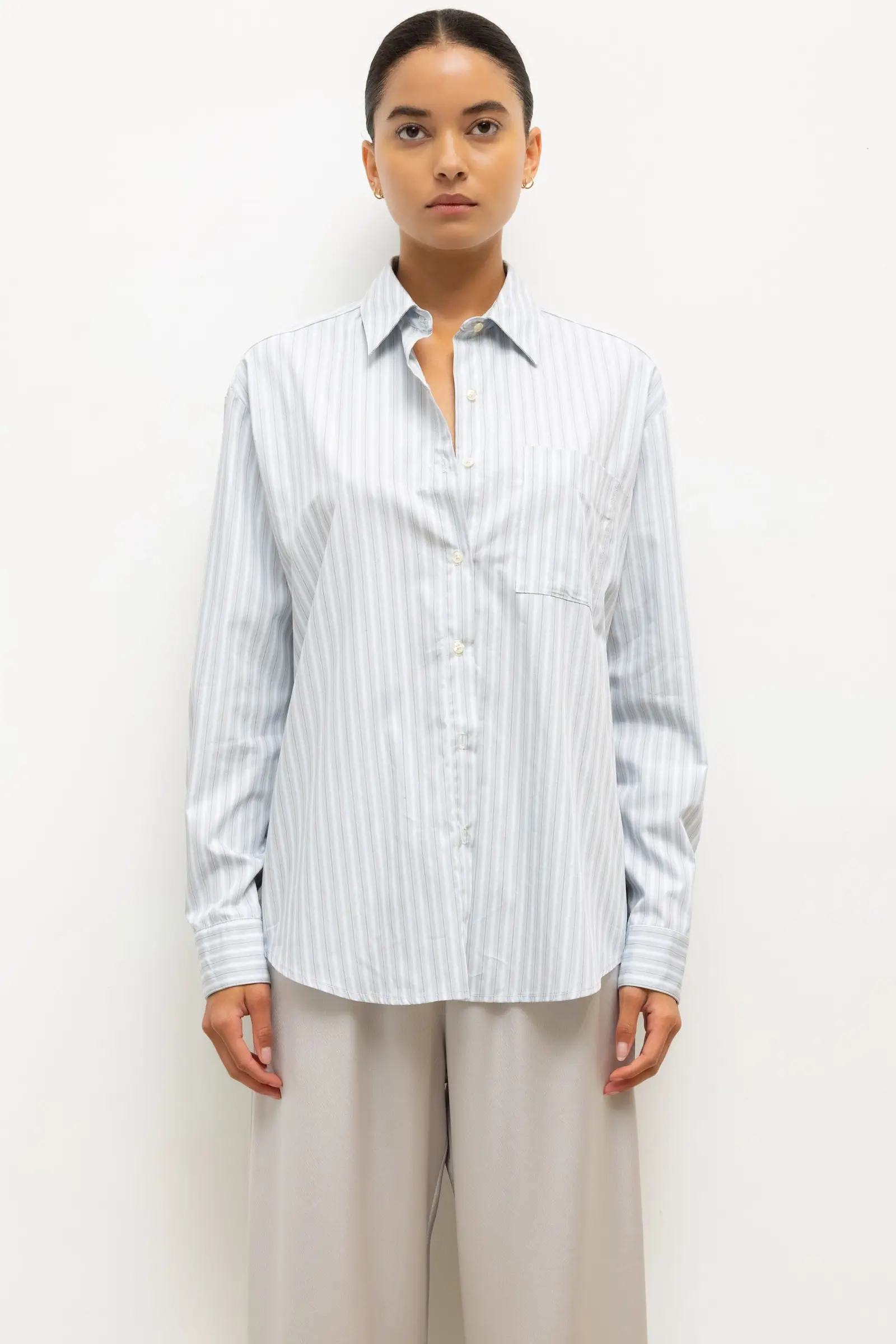 Leset - Pre - Order: Yoshi Stripe Classic Oversized Button Down