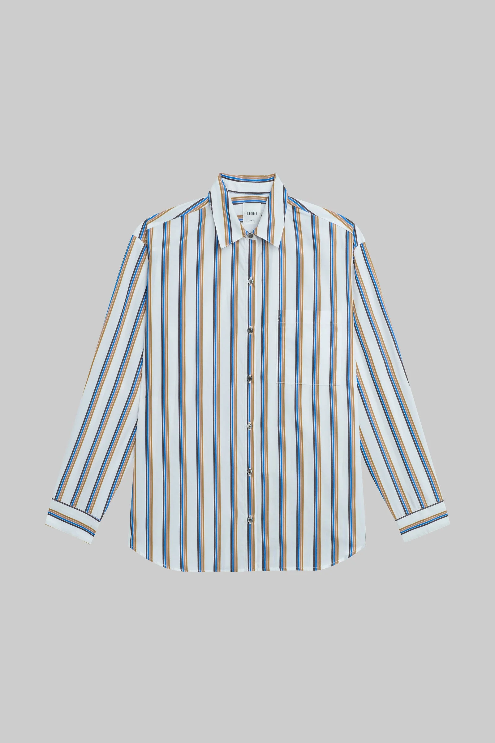 Leset - Pre - Order: Yoshi Stripe Classic Oversized Button Down - Image 2