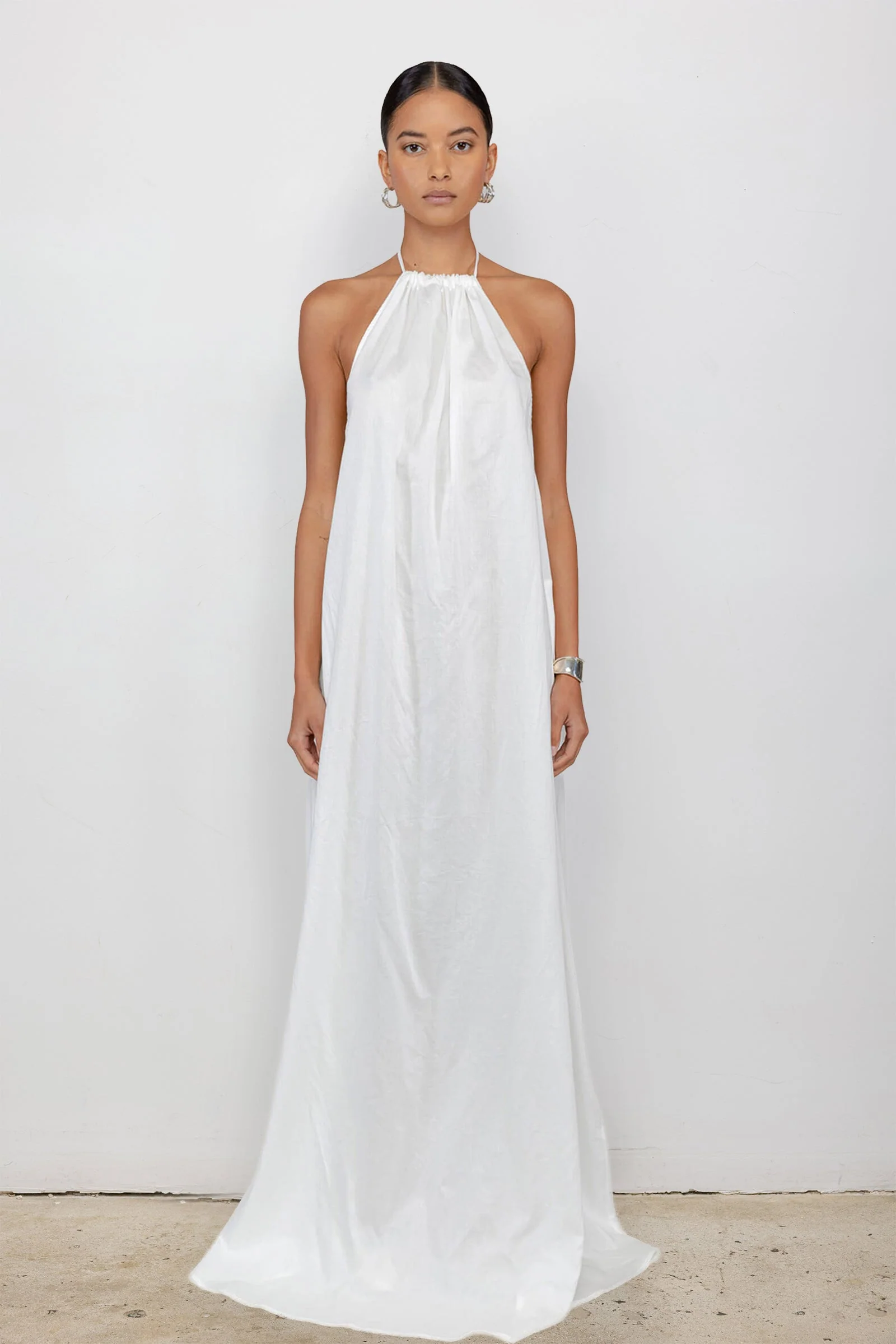 Leset - Yoko Halter Maxi Dress