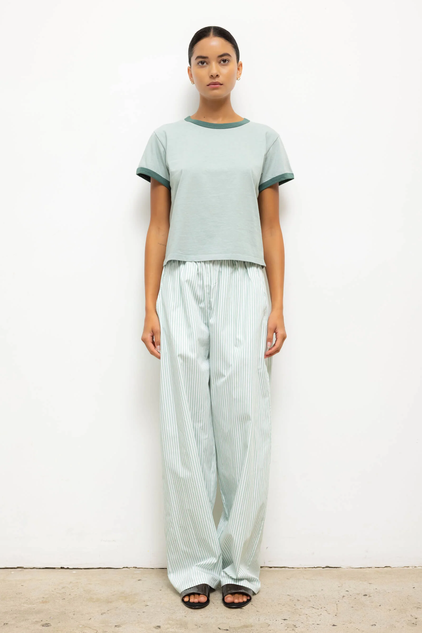 Leset - Yoshi Stripe Wide Leg Pant