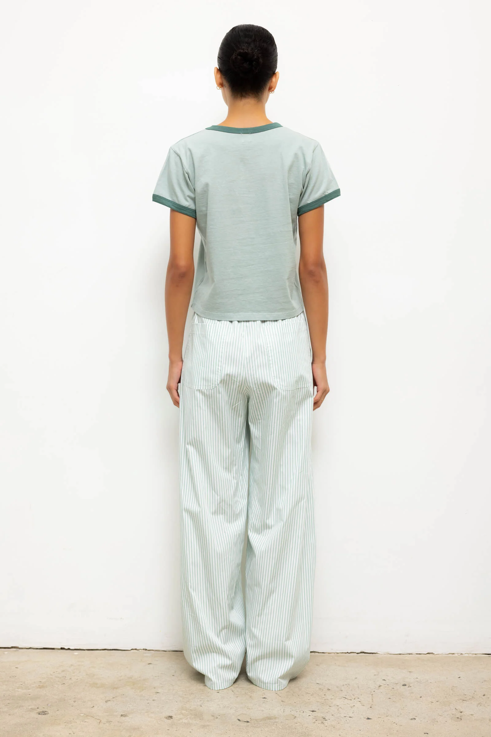 Leset - Yoshi Stripe Wide Leg Pant - Image 6