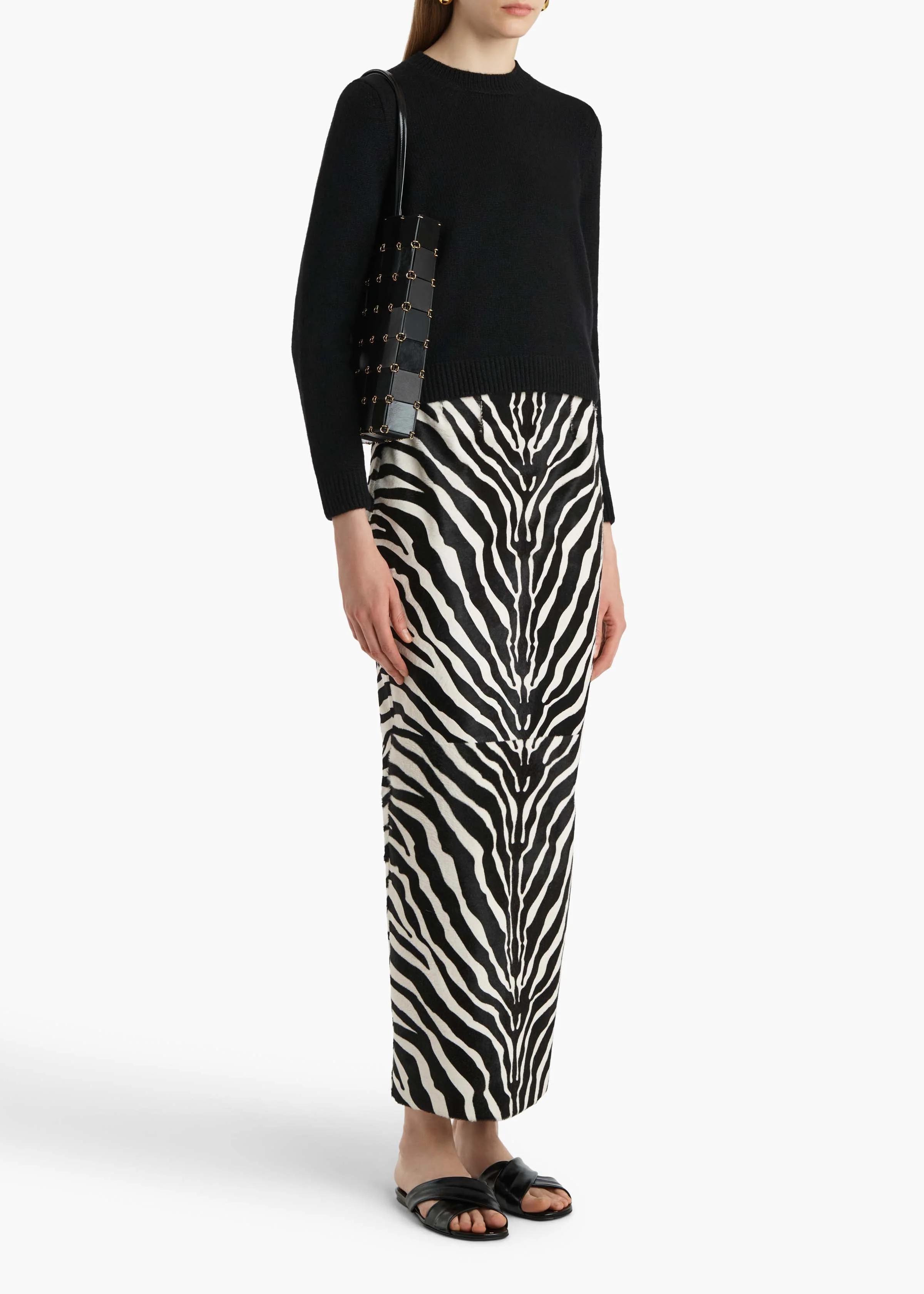 Khaite - Leta Sweater in Black - Image 9