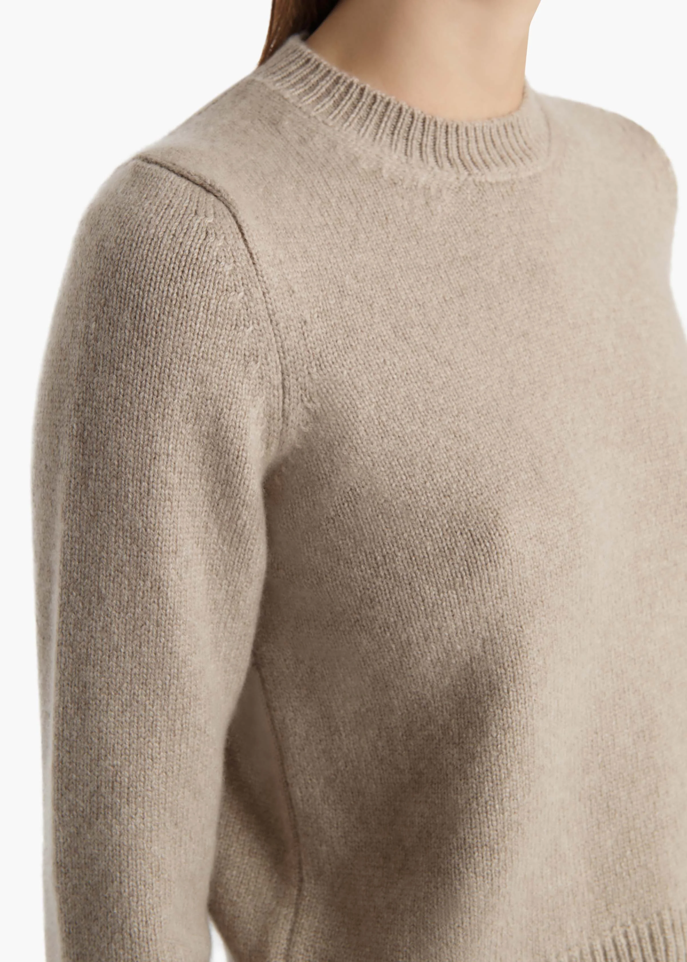 Khaite - Leta Sweater in Putty - Image 5