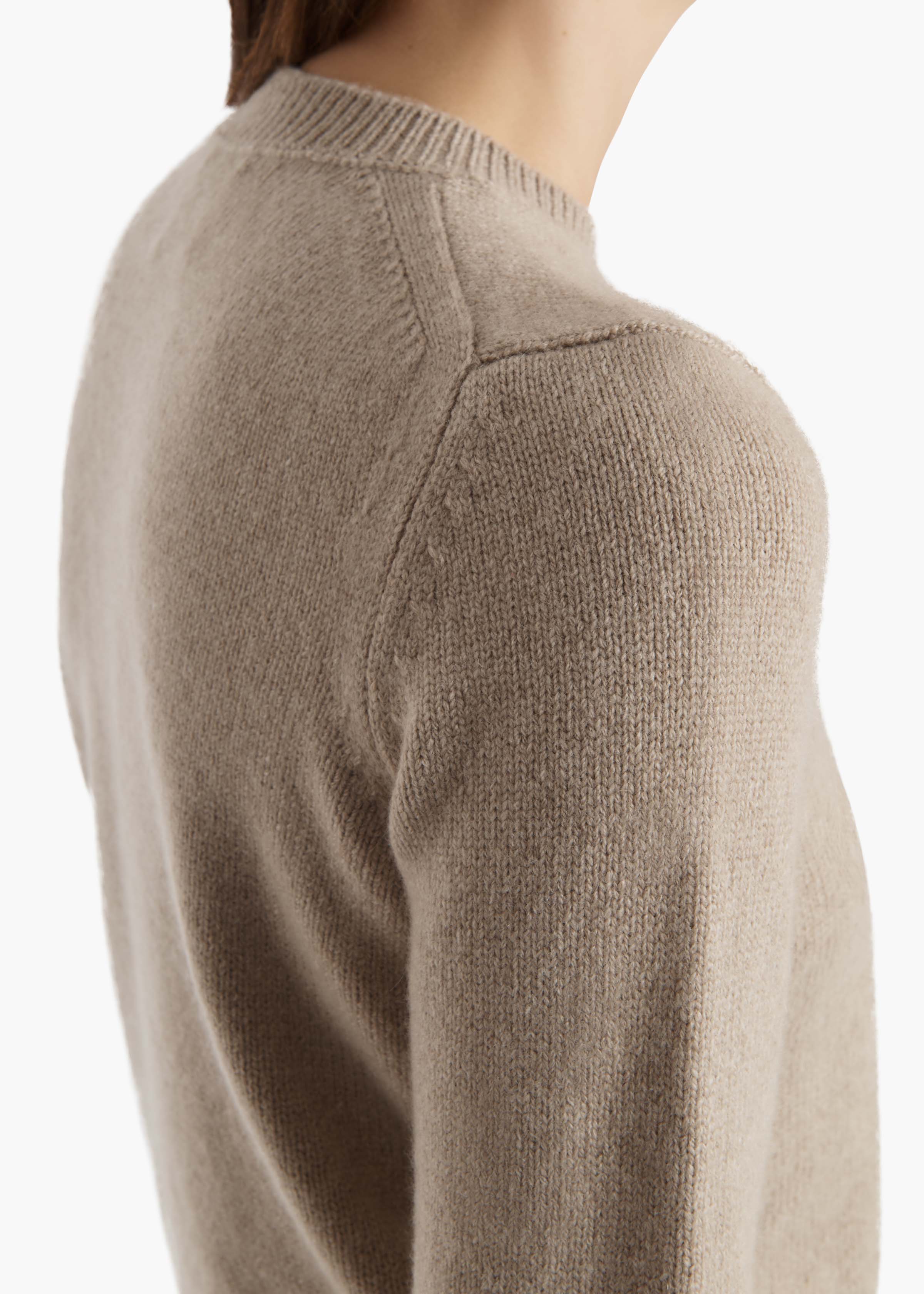 Khaite - Leta Sweater in Putty - Image 6