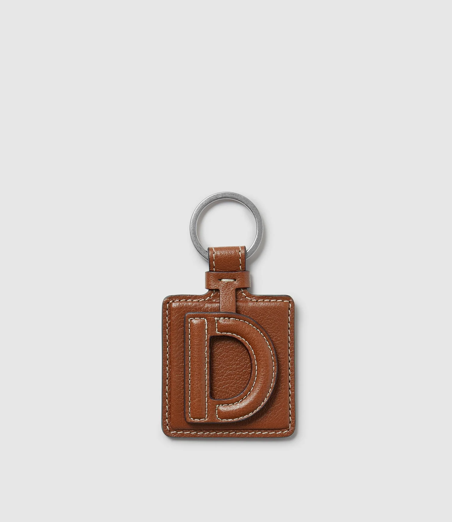 Metier - Letter Key Ring Buffalo Cognac - Image 5