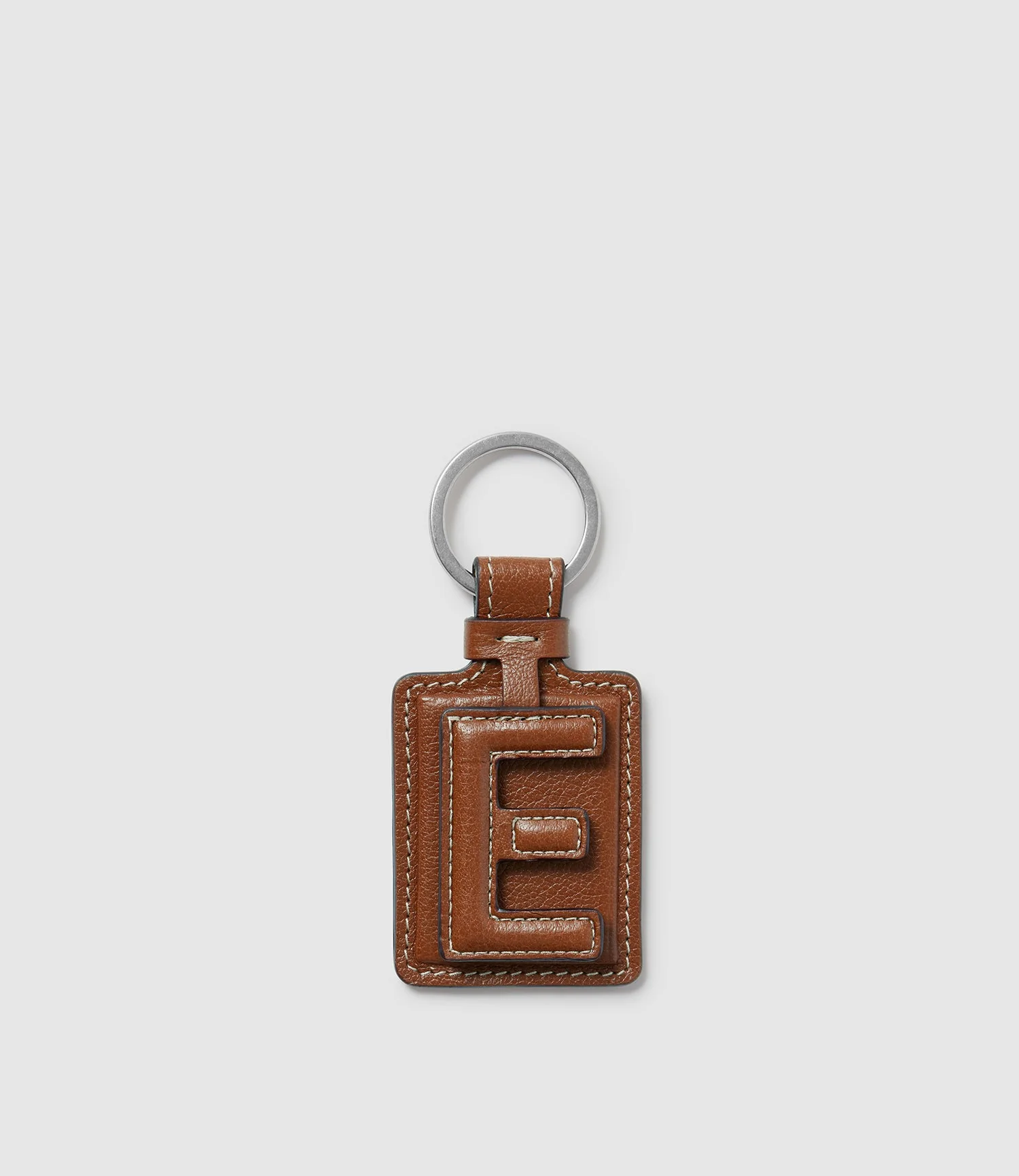 Metier - Letter Key Ring Buffalo Cognac - Image 6